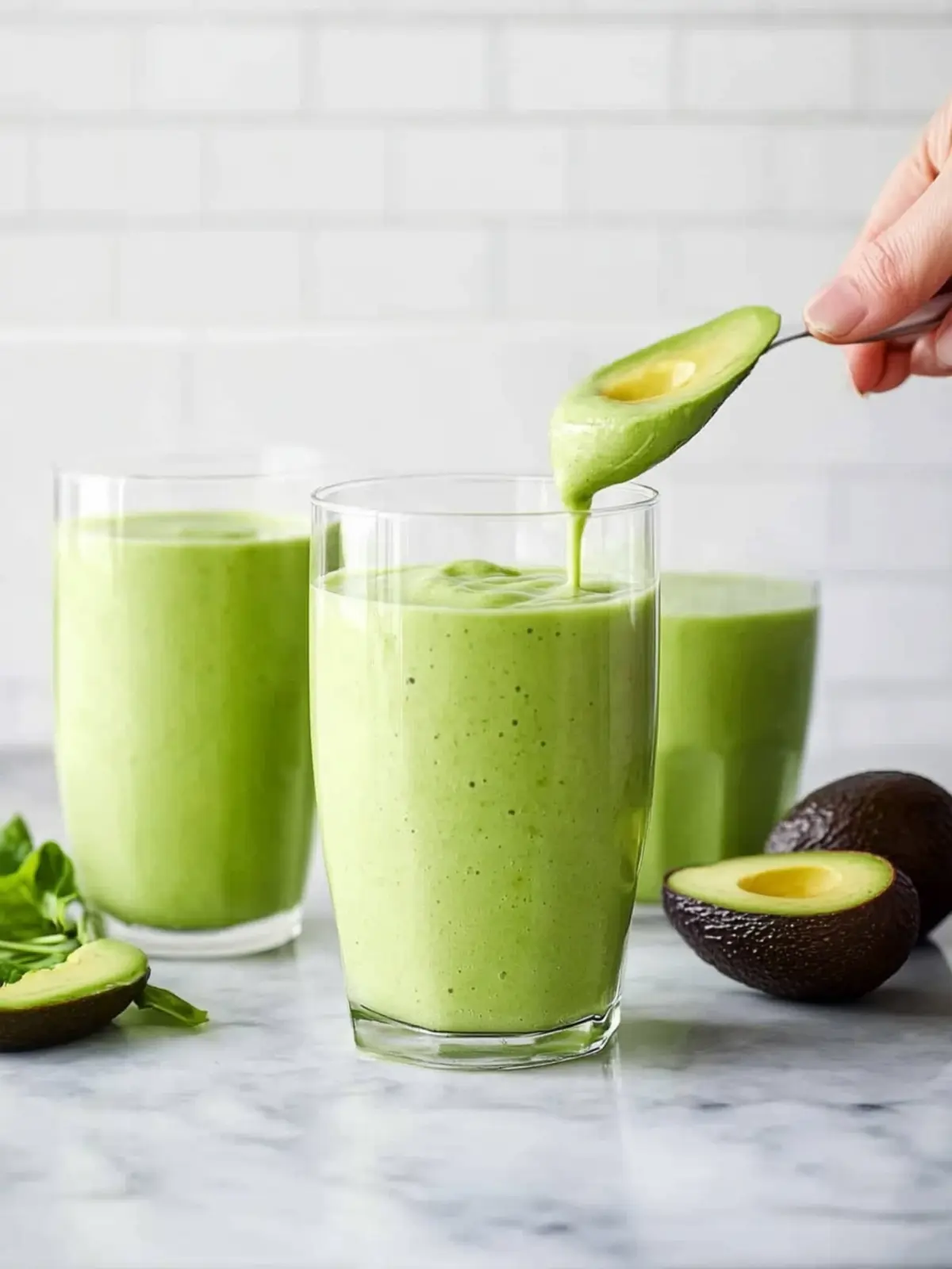 Creamy Avocado Smoothie: A Dairy-Free Breakfast Bliss 2 Avocado Smoothie