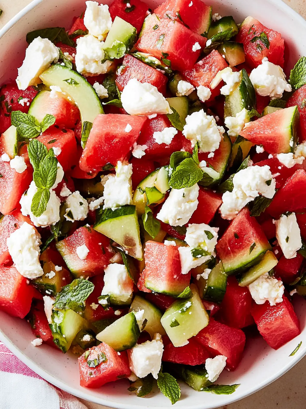 Watermelon-Feta Salad: Your Ultimate Refreshing Summer Fix 3 Watermelon-Feta Salad