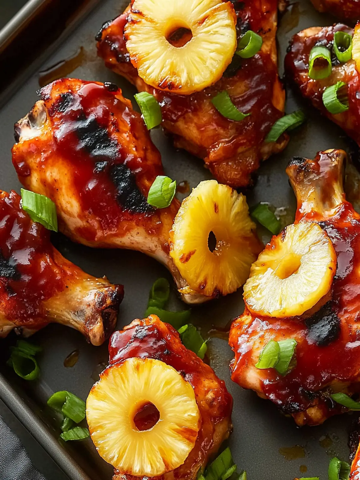 Sheet-Pan BBQ Pineapple Chicken That Will Wow Your Family 4 Sheet-Pan BBQ Pineapple Chicken