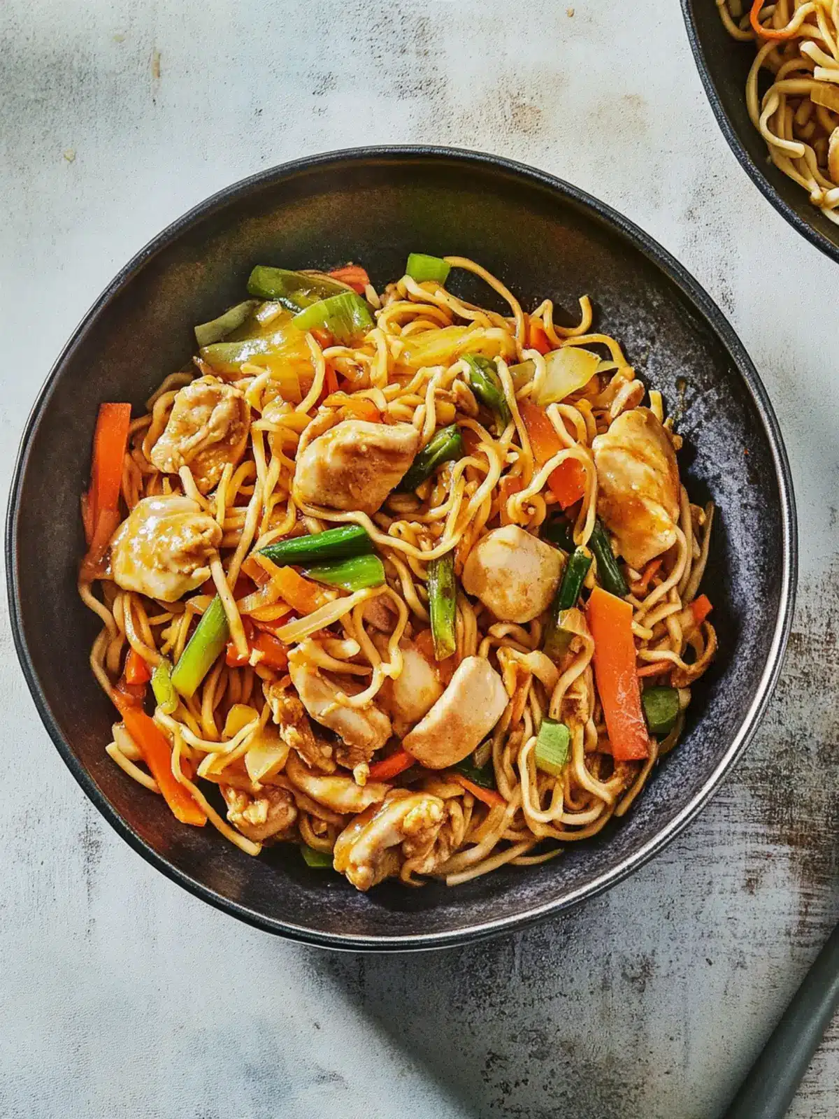 Chicken Yakisoba