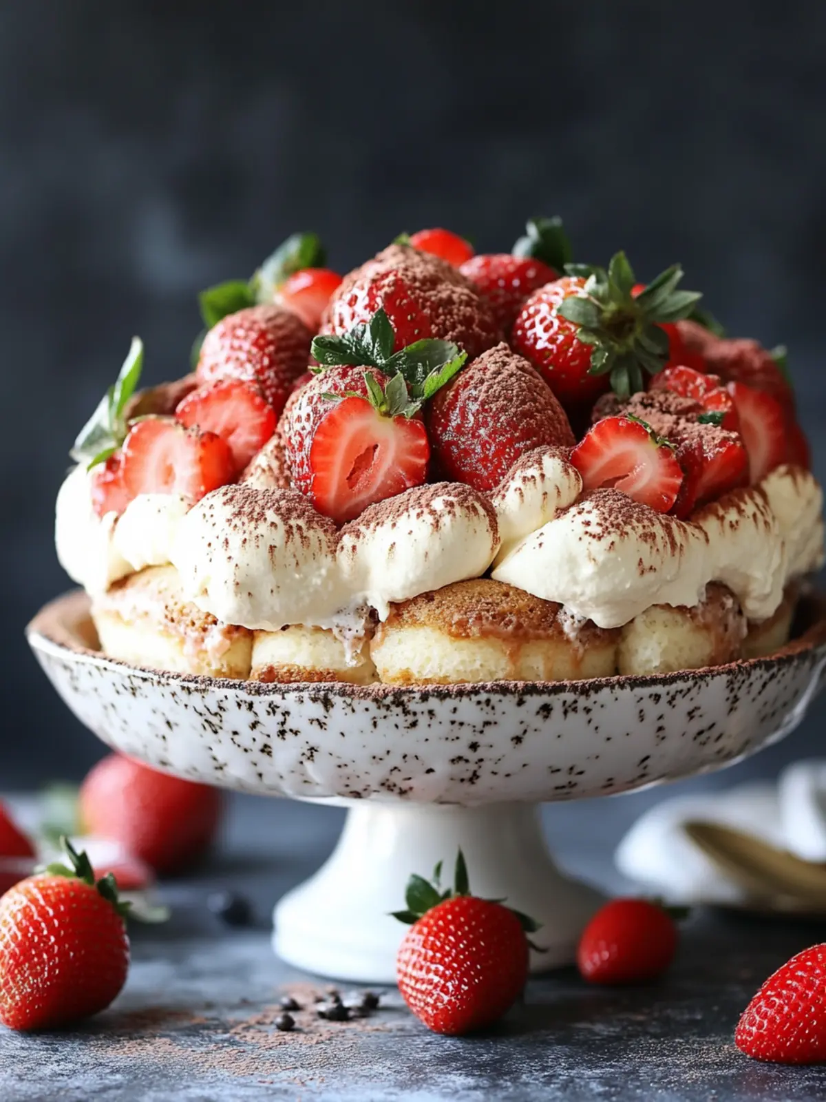 Delicious Strawberry Tiramisu That’s a No-Bake Showstopper 3 Strawberry Tiramisu
