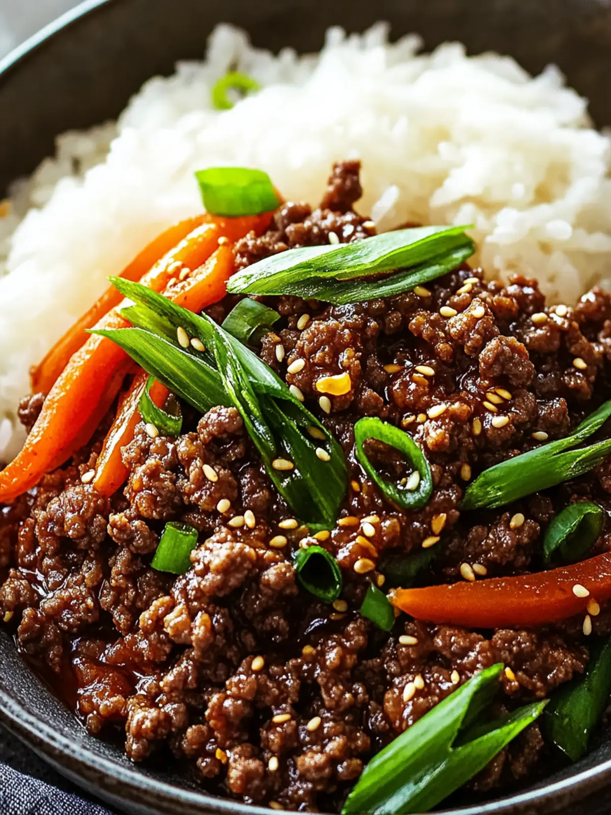 Savor Irresistible Korean Ground Beef Recipe in 30 Minutes 2 Irresistible Korean Ground Beef Recipe