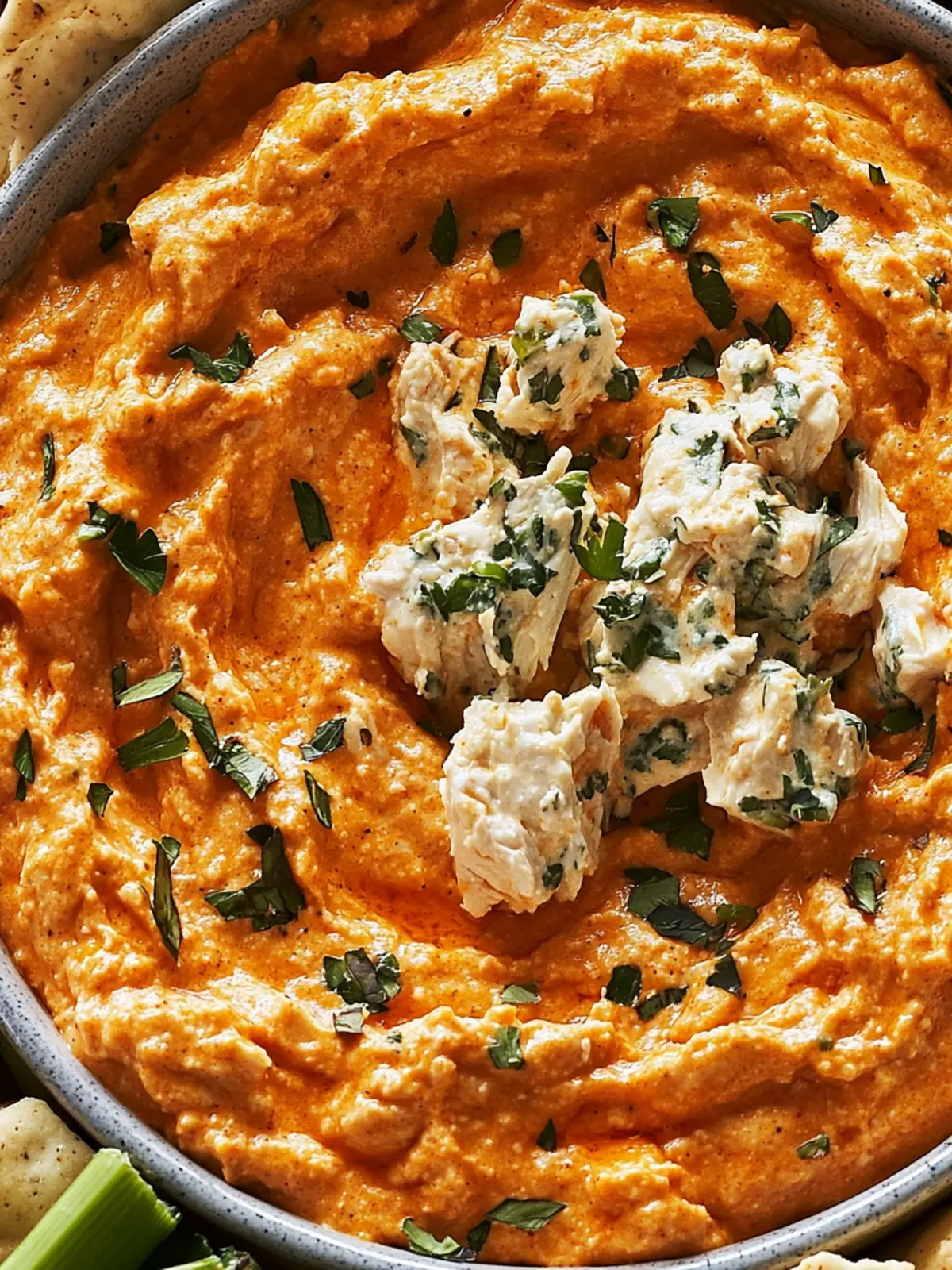 Creamy Crockpot Buffalo Chicken Dip for Effortless Entertaining 3 Crockpot Buffalo Chicken Dip