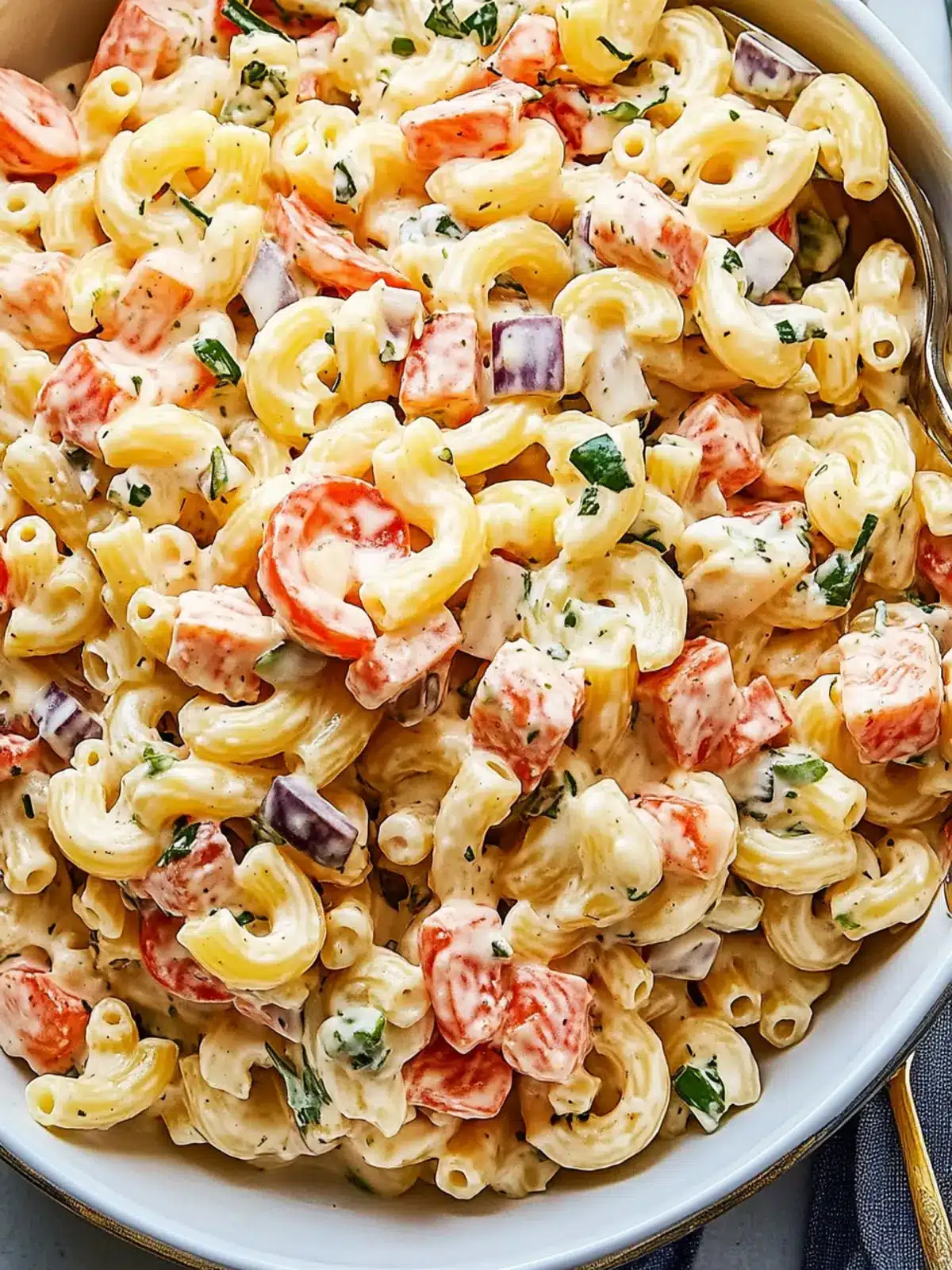 Vegan Macaroni Salad: Creamy Bliss for Summer Gatherings 2 Vegan Macaroni Salad