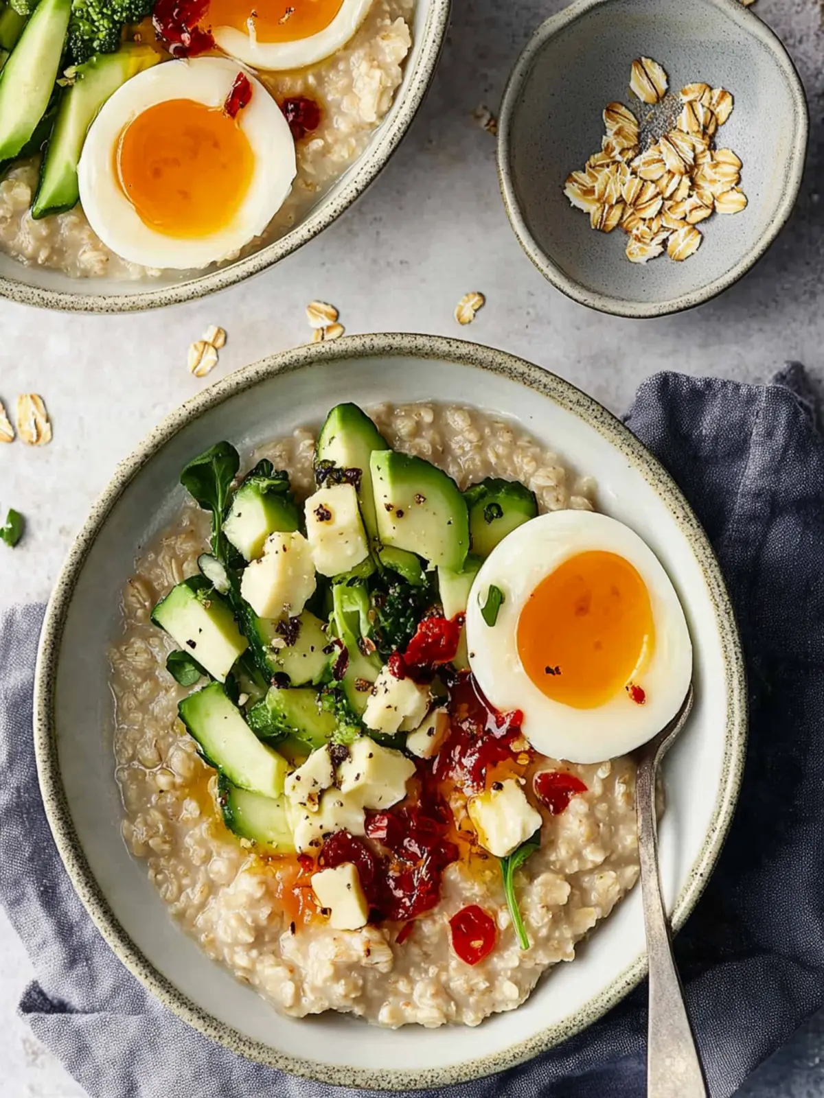 Savory Oatmeal: A Creamy Twist on Classic Breakfast Bliss 4 Savory Oatmeal