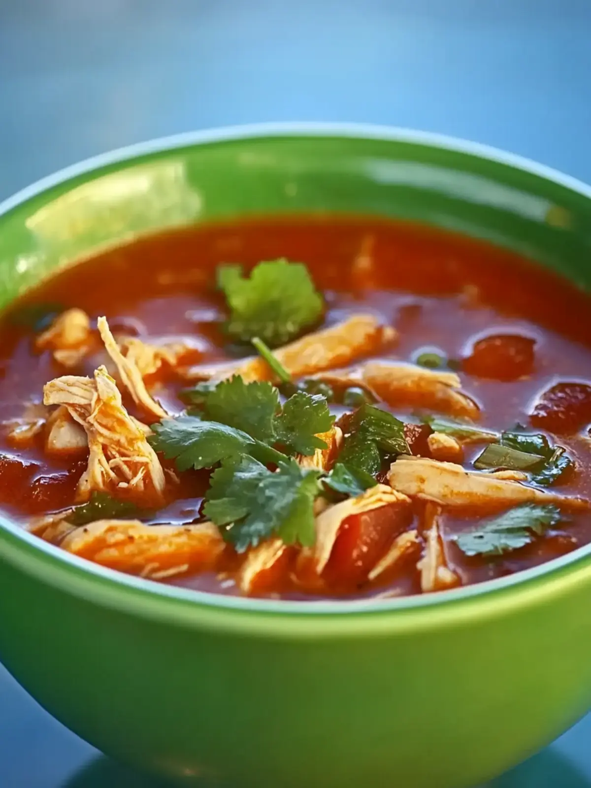 Catherine's Spicy Chicken Soup