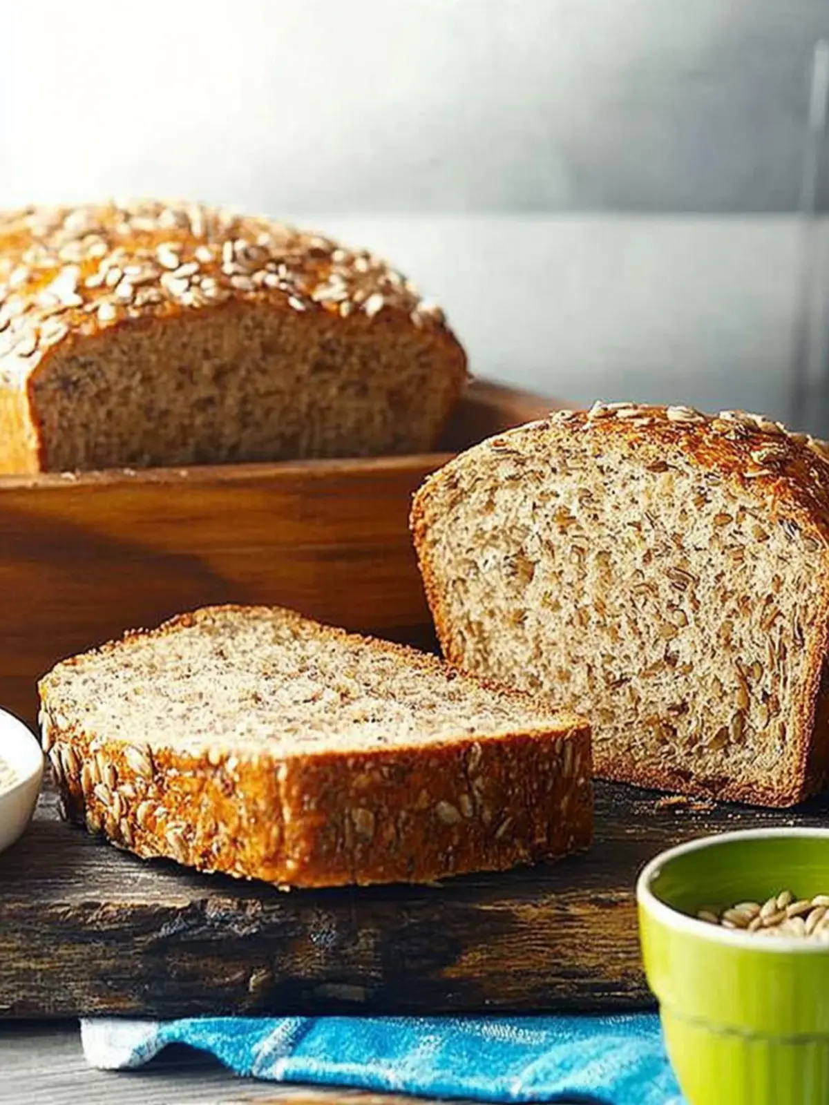 Wild Rice Bread with Sunflower Seeds: A Nutty Delight! 4 Wild Rice Bread with Sunflower Seeds