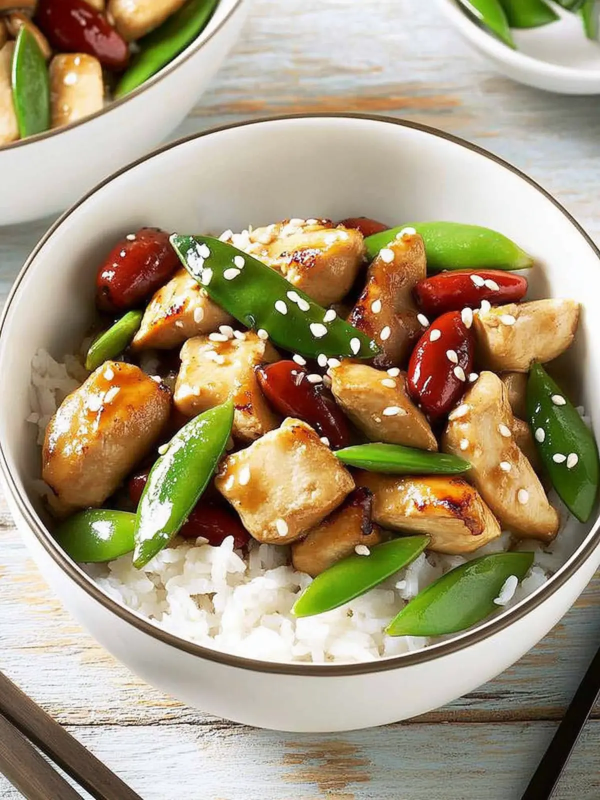 Quick Almond Chicken Stir-Fry: A Tasty 20-Minute Wonder! 4 Quick Almond Chicken Stir-Fry
