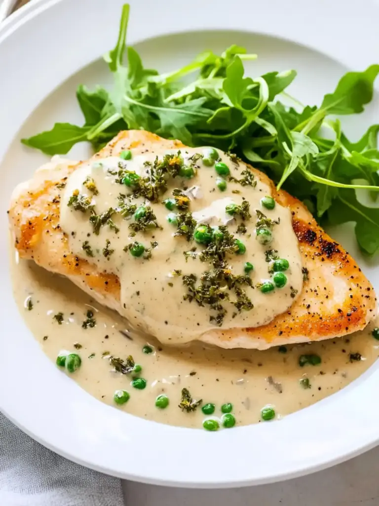 Chicken Breasts With Mustard Cream Sauce