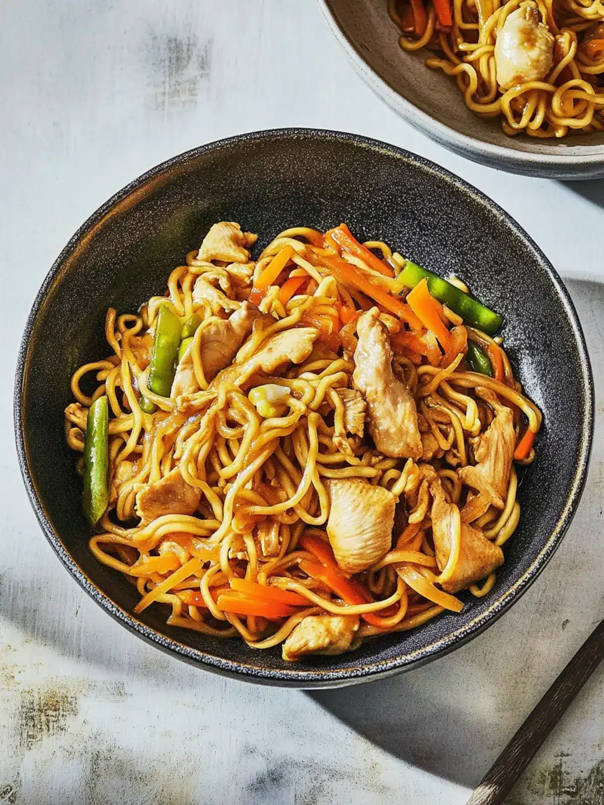 Chicken Yakisoba