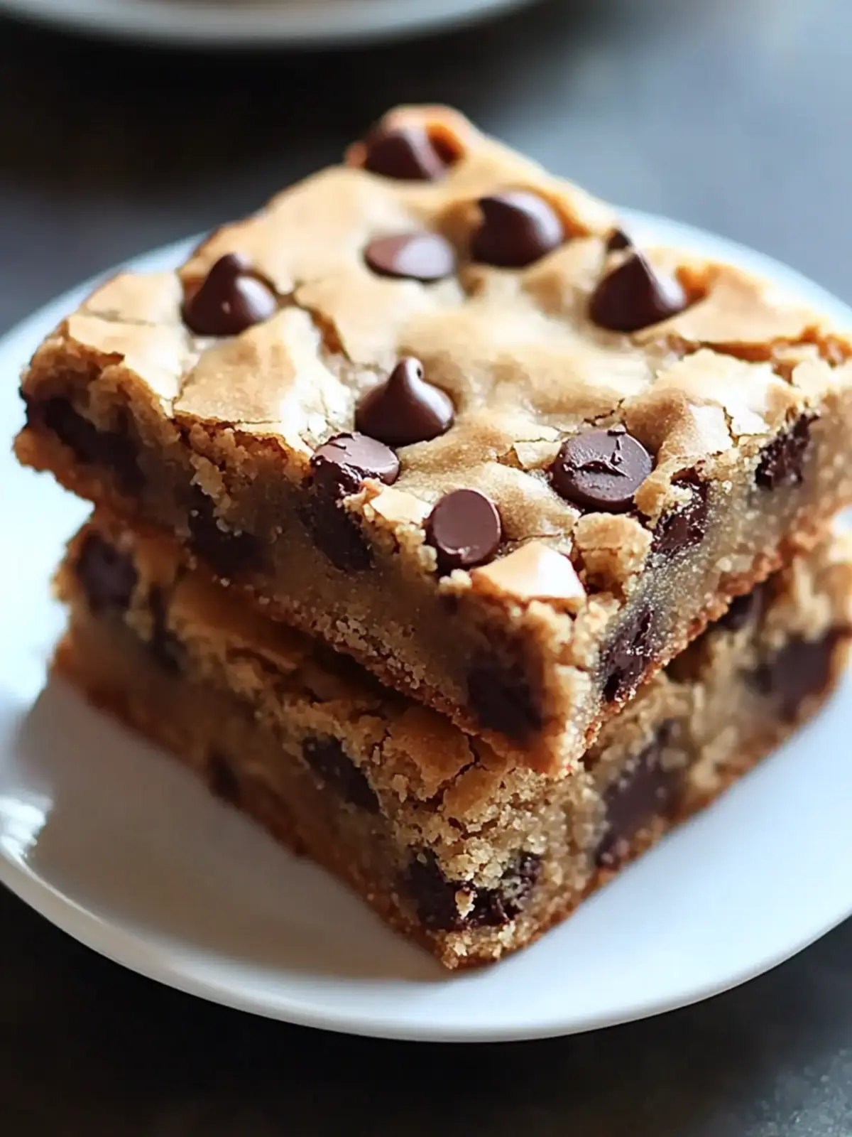 Irresistible Chocolate Chip Cookie Bars for Easy Indulgence 3 Chocolate Chip Cookie Bars
