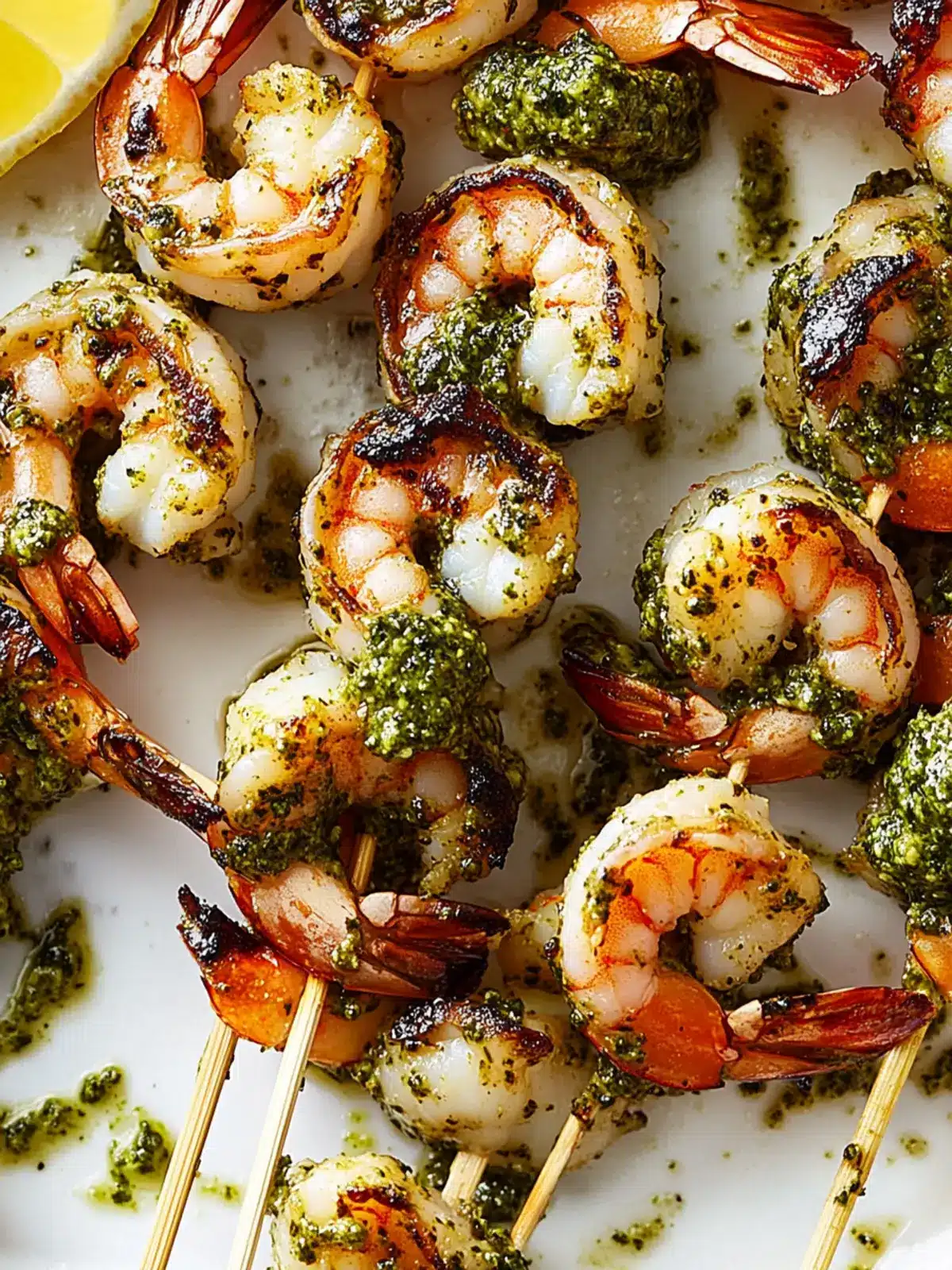 Pesto Shrimp Skewers: Your Quick Summer Flavor Adventure 5 Pesto Shrimp Skewers