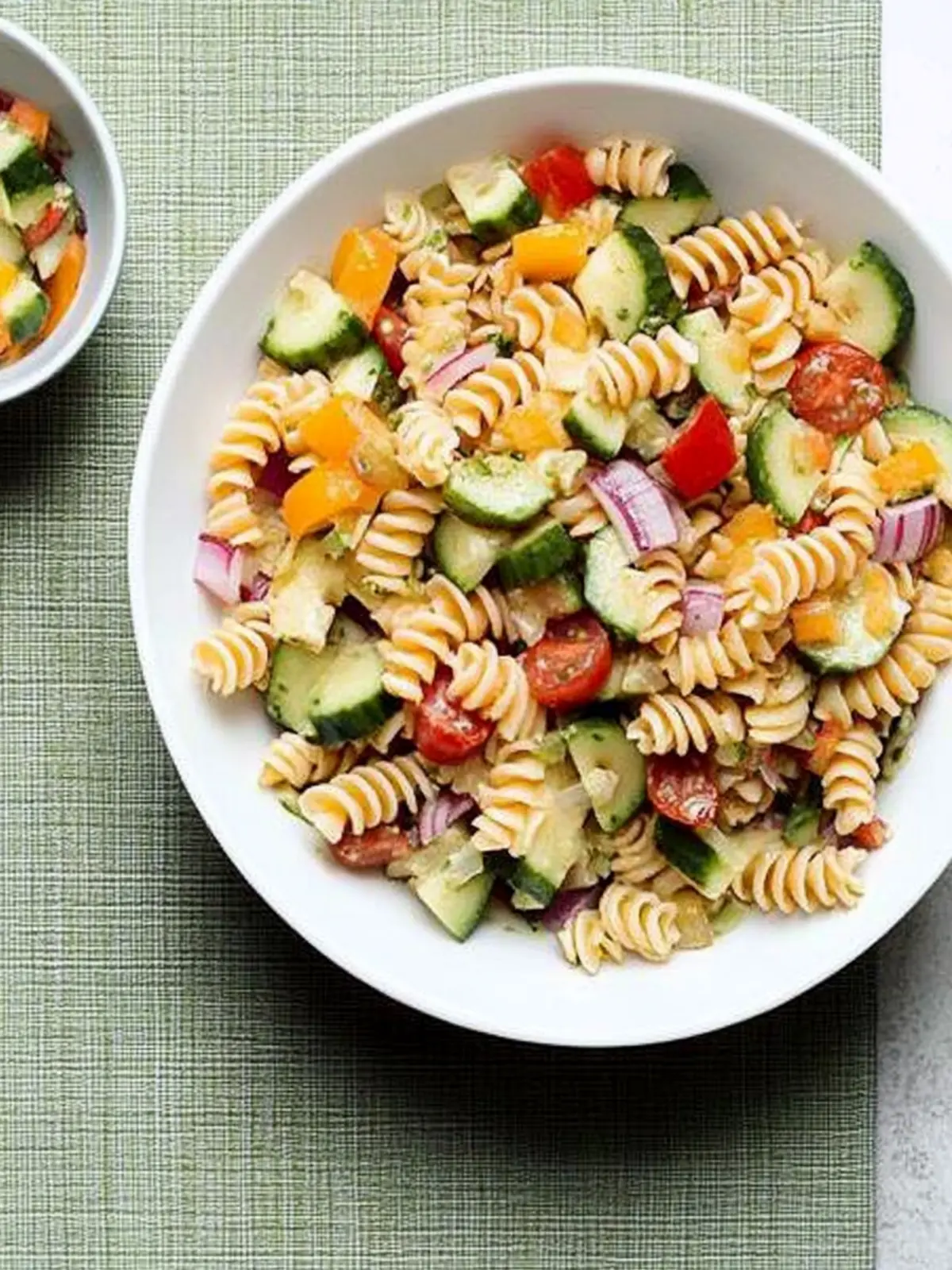 Colorful Veggie Pasta Salad for Quick Summer Enjoyment 3 Veggie Pasta Salad