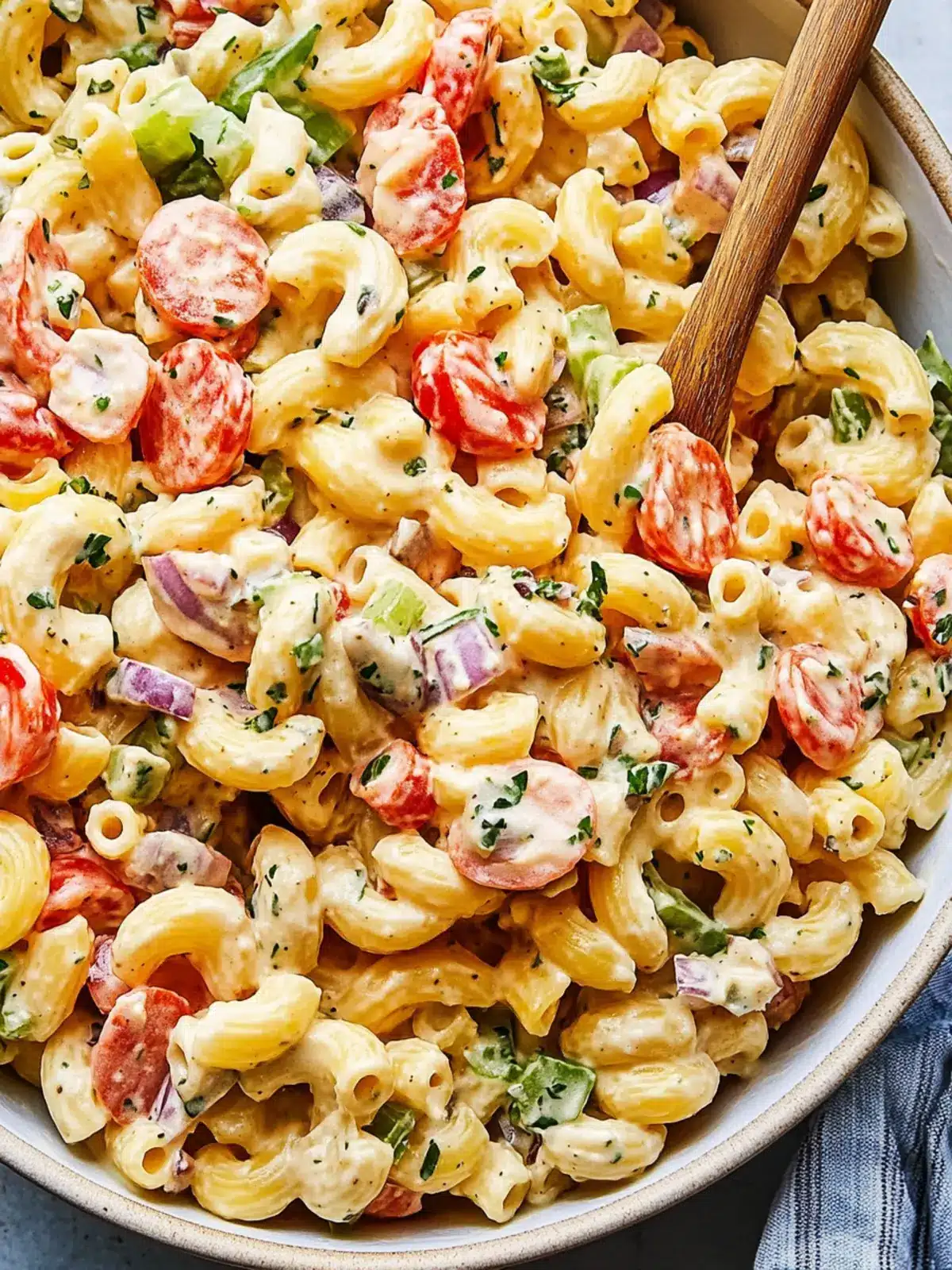 Vegan Macaroni Salad: Creamy Bliss for Summer Gatherings 5 Vegan Macaroni Salad