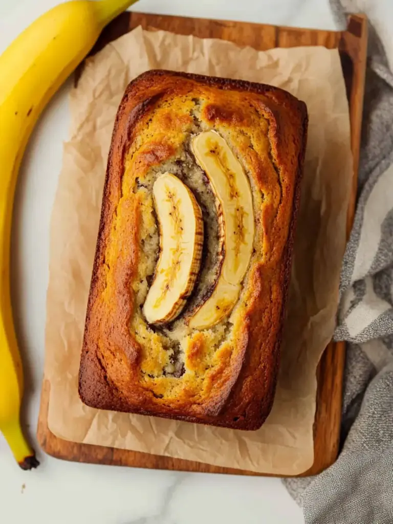 Cottage Cheese Banana Bread