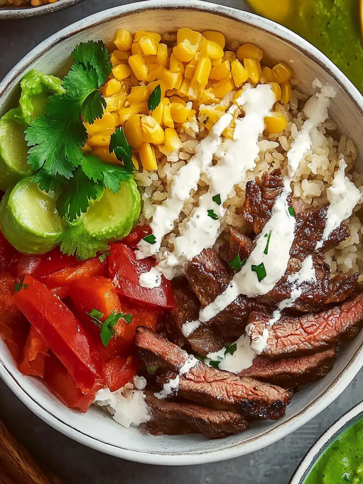 Steak Fajita Power Bowls: Flavor-Packed Meal Prep Delight 5 Steak Fajita Power Bowls