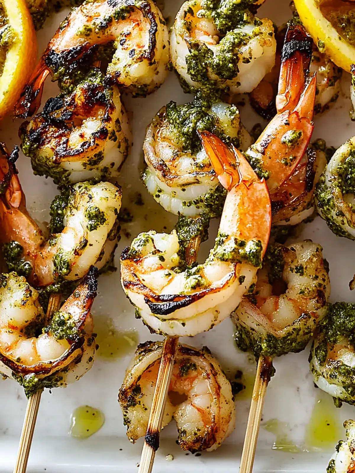 Pesto Shrimp Skewers: Your Quick Summer Flavor Adventure 3 Pesto Shrimp Skewers