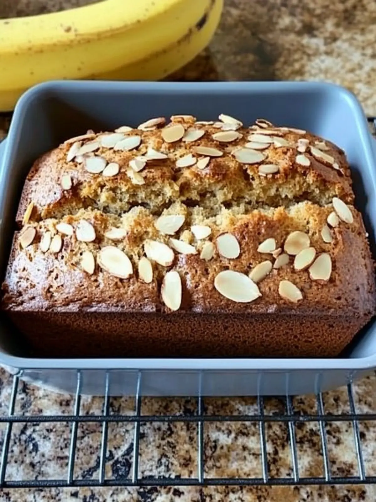 Irresistibly Moist & Crunchy Almond Banana Nut Bread Recipe 3 Almond Banana Nut Bread – Moist & Crunchy!