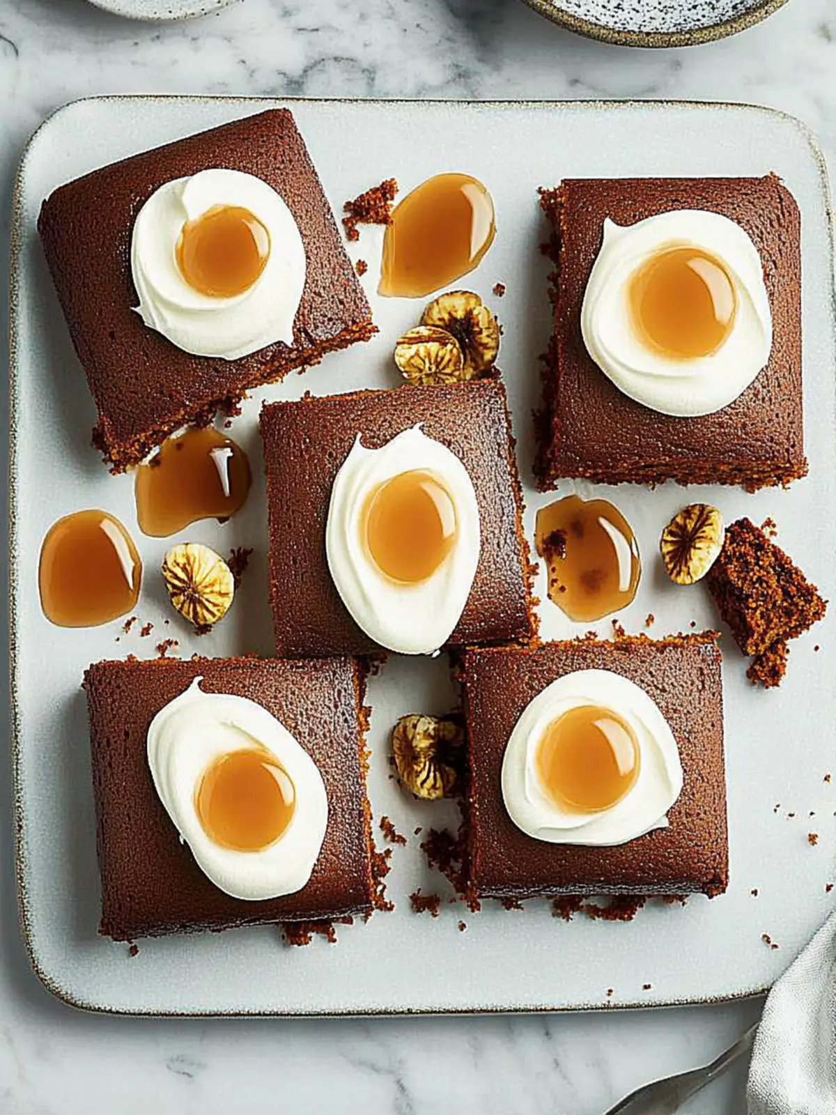 Gingerbread Cake Bliss with Decadent Caramel Sauce 4 Gingerbread Cake