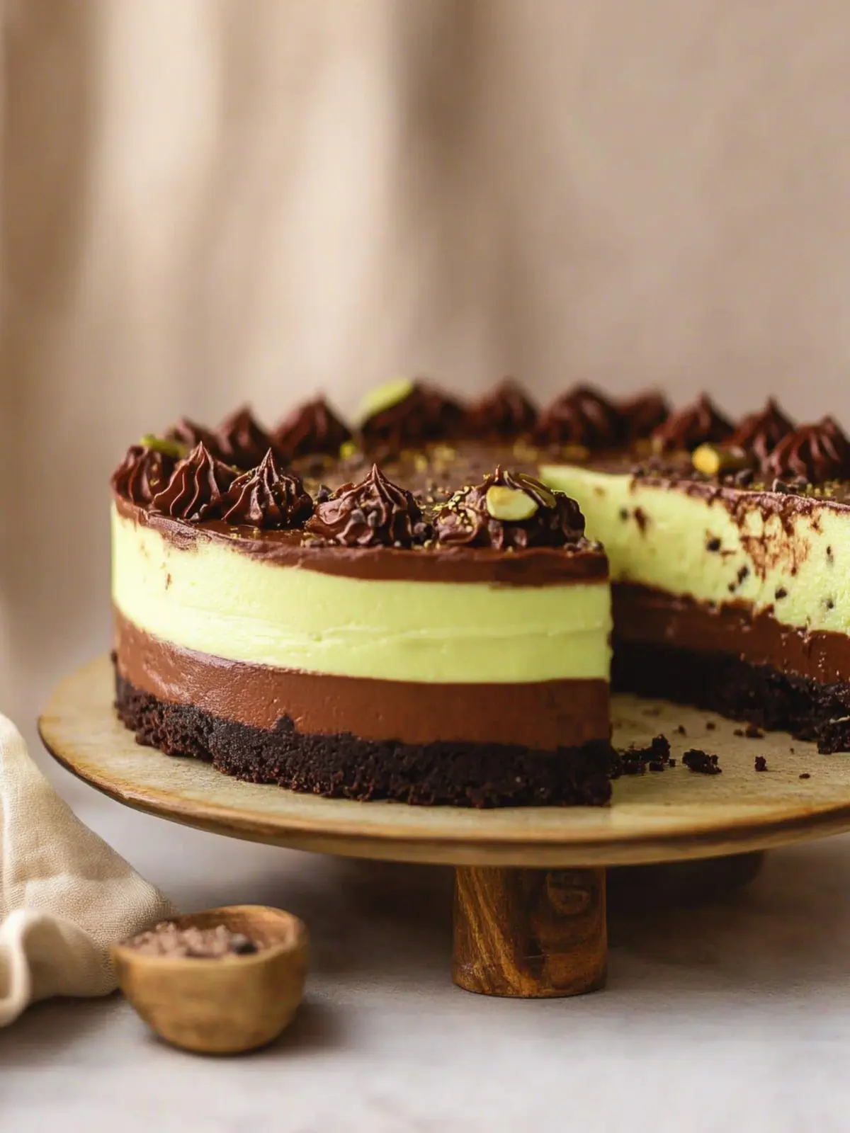 No Bake Dubai Chocolate Cheesecake for Effortless Indulgence 2 No Bake Dubai Chocolate Cheesecake