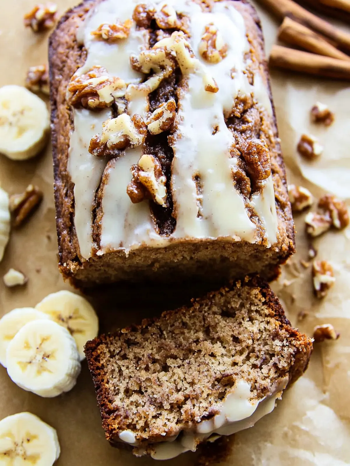 Cinnamon Swirl Banana Bread: High-Protein & Irresistibly Soft 5 Cinnamon Swirl Banana Bread