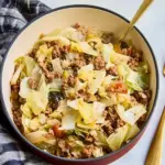 Savory Ground Beef and Cabbage Skillet in 1 Hour 7 Ground Beef and Cabbage