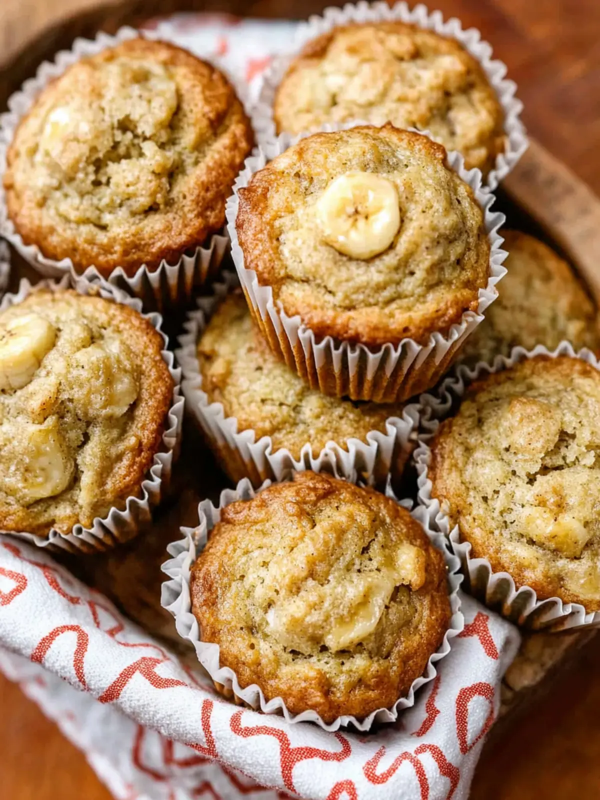 Irresistibly Soft Banana Muffins for Overripe Bananas 3 Banana Muffins