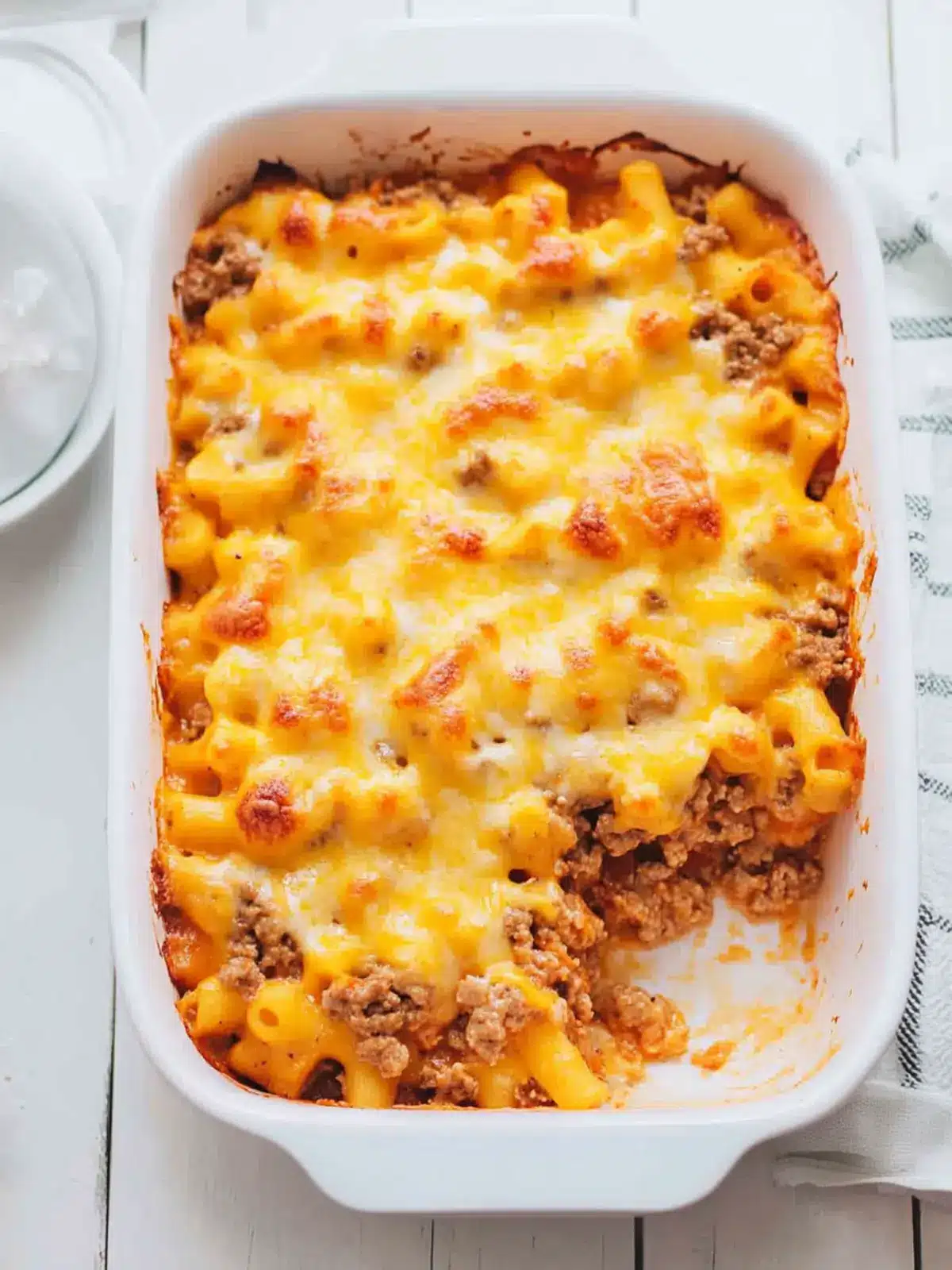 Cheeseburger Casserole: Quick, Easy Comfort Food Delight 4 Cheeseburger Casserole (Quick + Easy Recipe!)