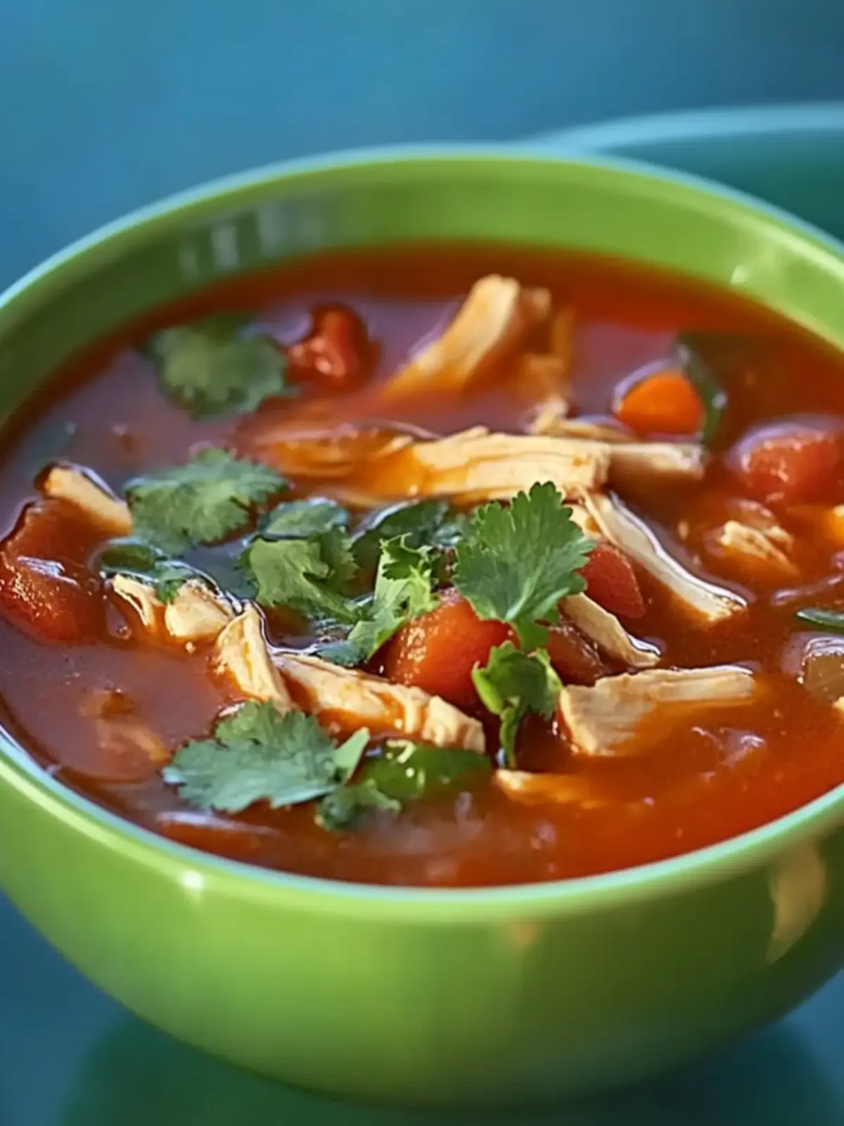 Catherine's Spicy Chicken Soup