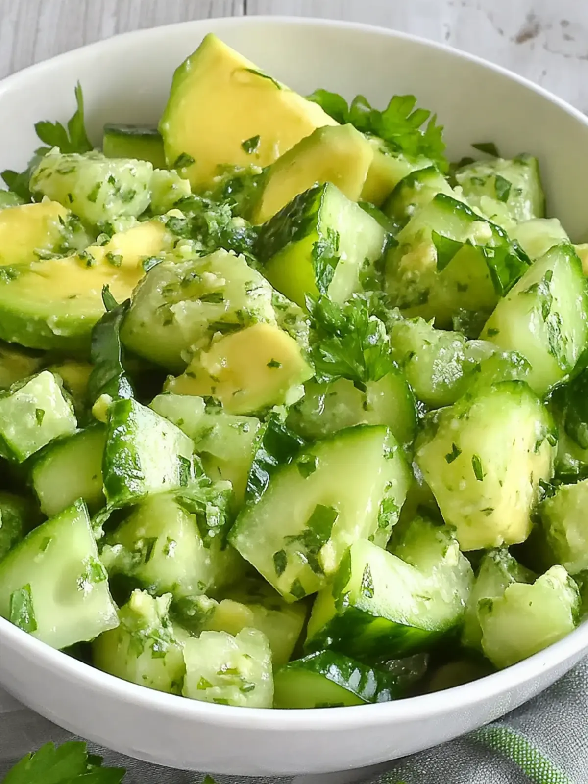 Refreshing Cucumber and Avocado Salad to Beat Boring Meals 2 Cucumber and Avocado Salad