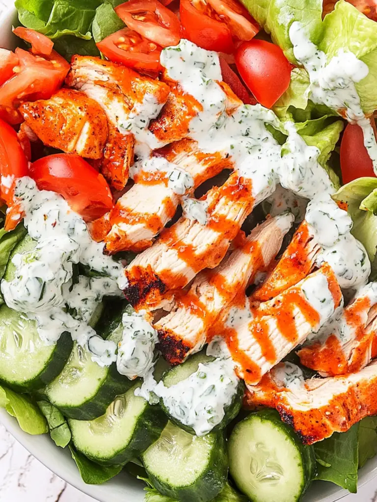 Buffalo Chicken Salad