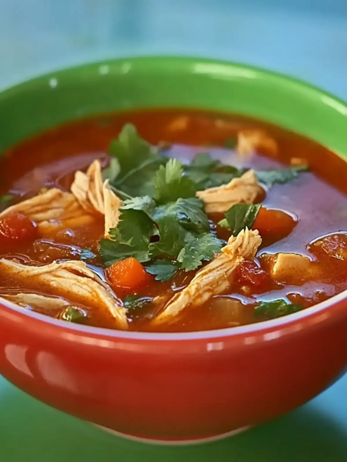 Catherine's Spicy Chicken Soup