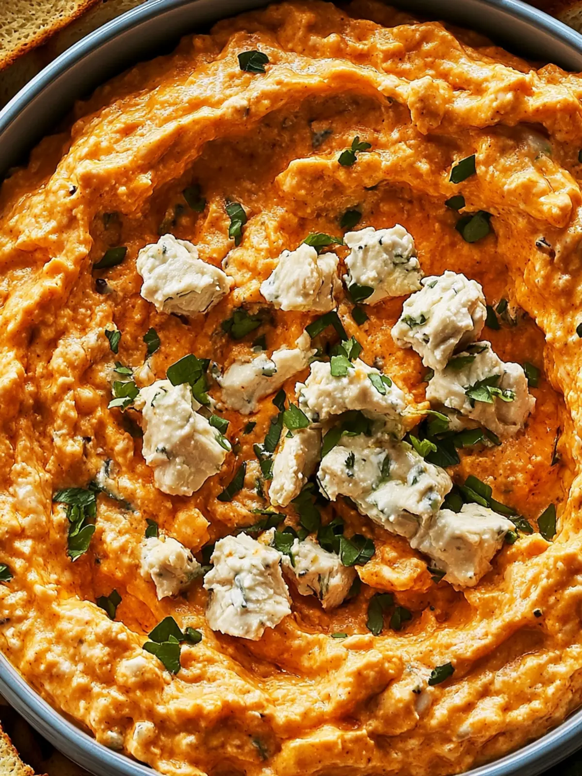 Creamy Crockpot Buffalo Chicken Dip for Effortless Entertaining 4 Crockpot Buffalo Chicken Dip