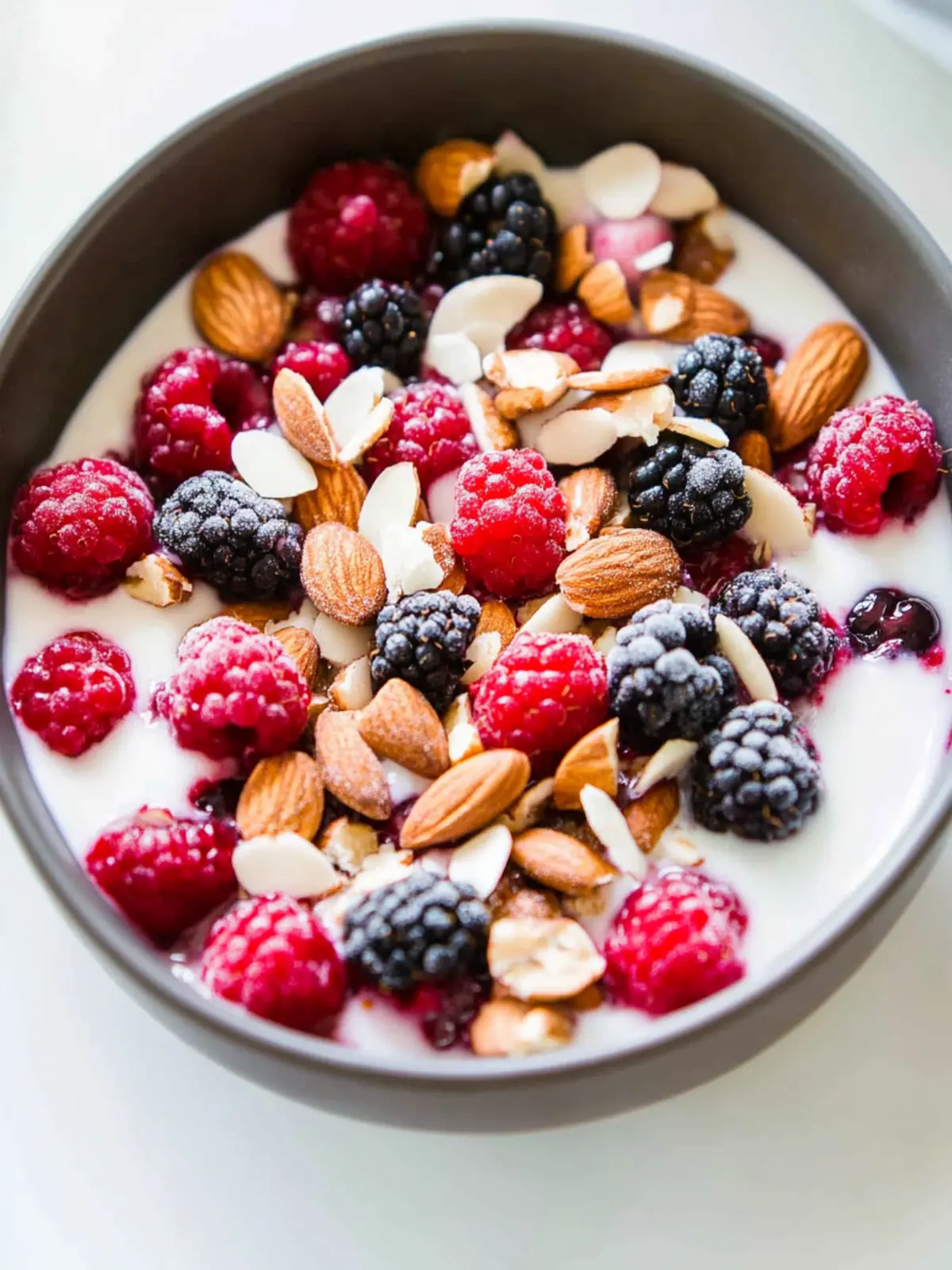 Yogurt with Berries and Nuts: A Quick & Healthy Breakfast Delight 4 Yogurt with Berries and Nuts