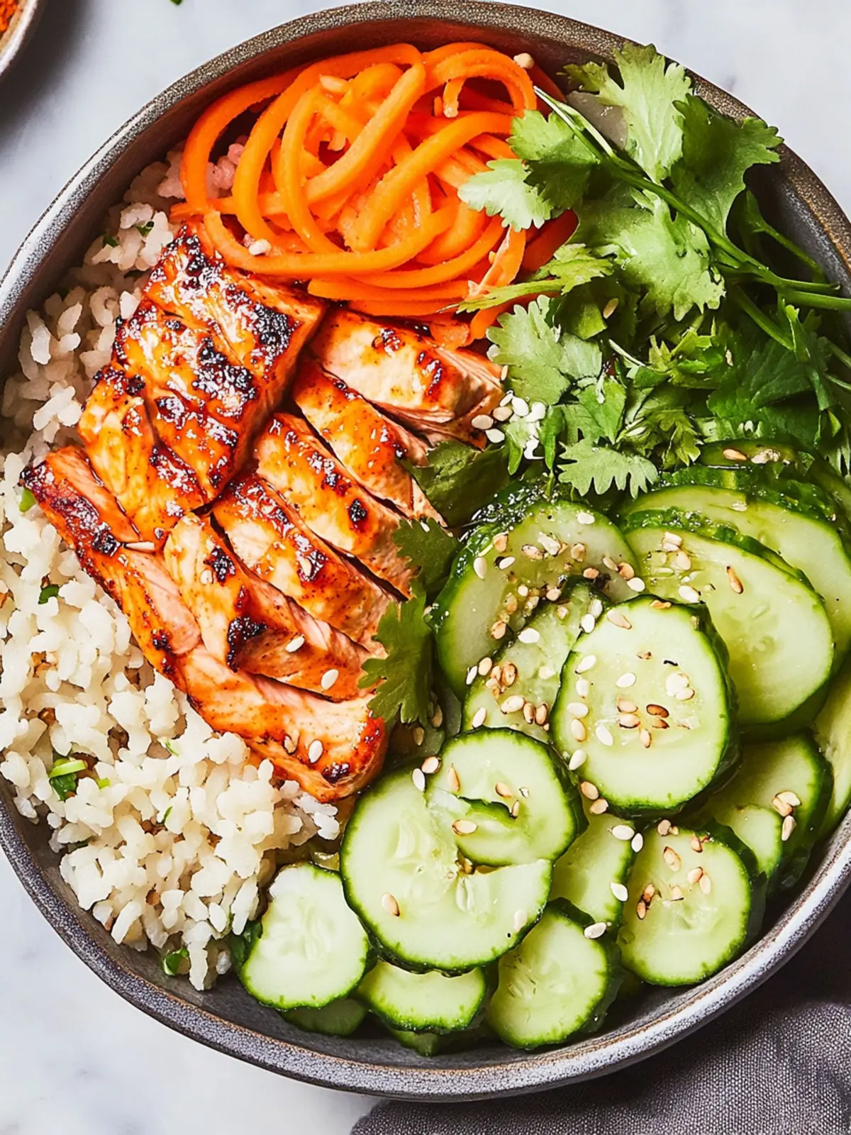 Spicy Salmon Bowls: A Flavor-Packed Healthy Delight 2 Spicy Salmon Bowls