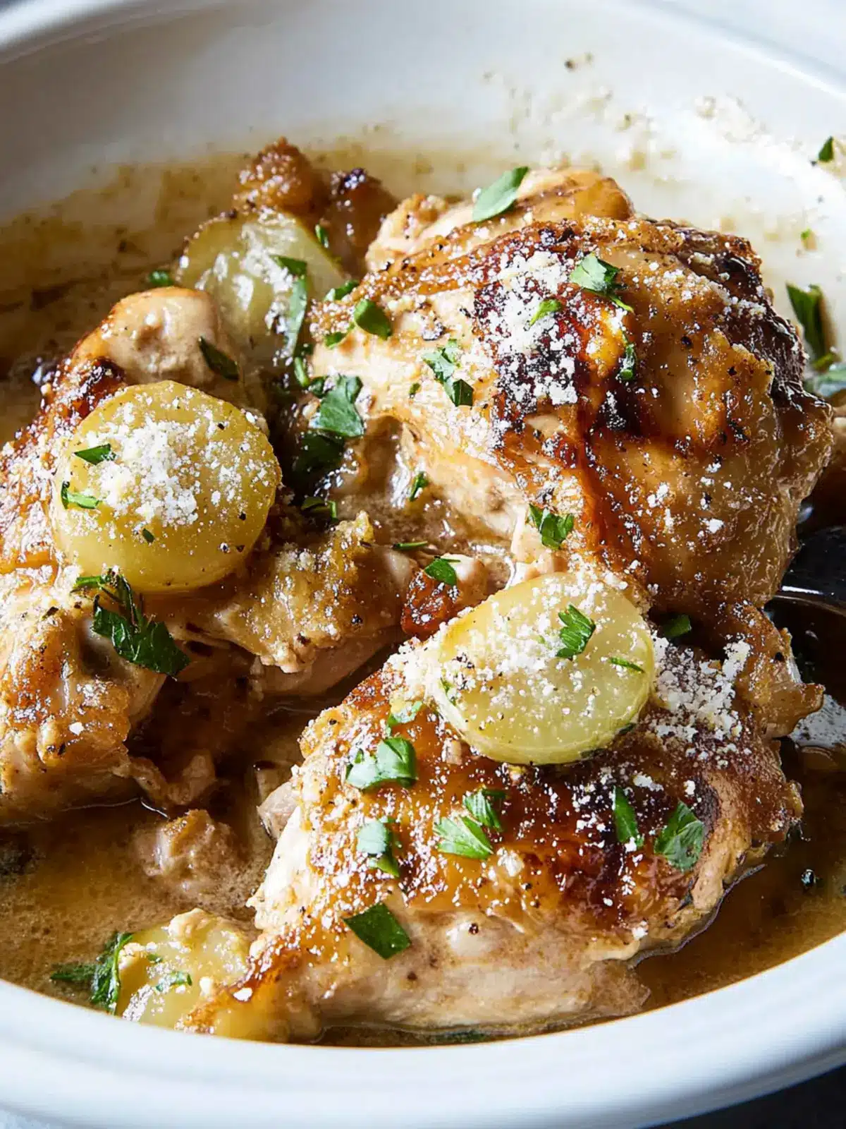 Irresistible Slow-Cooker Garlic-Parmesan Chicken Made Simple 3 Slow-Cooker Garlic-Parmesan Chicken