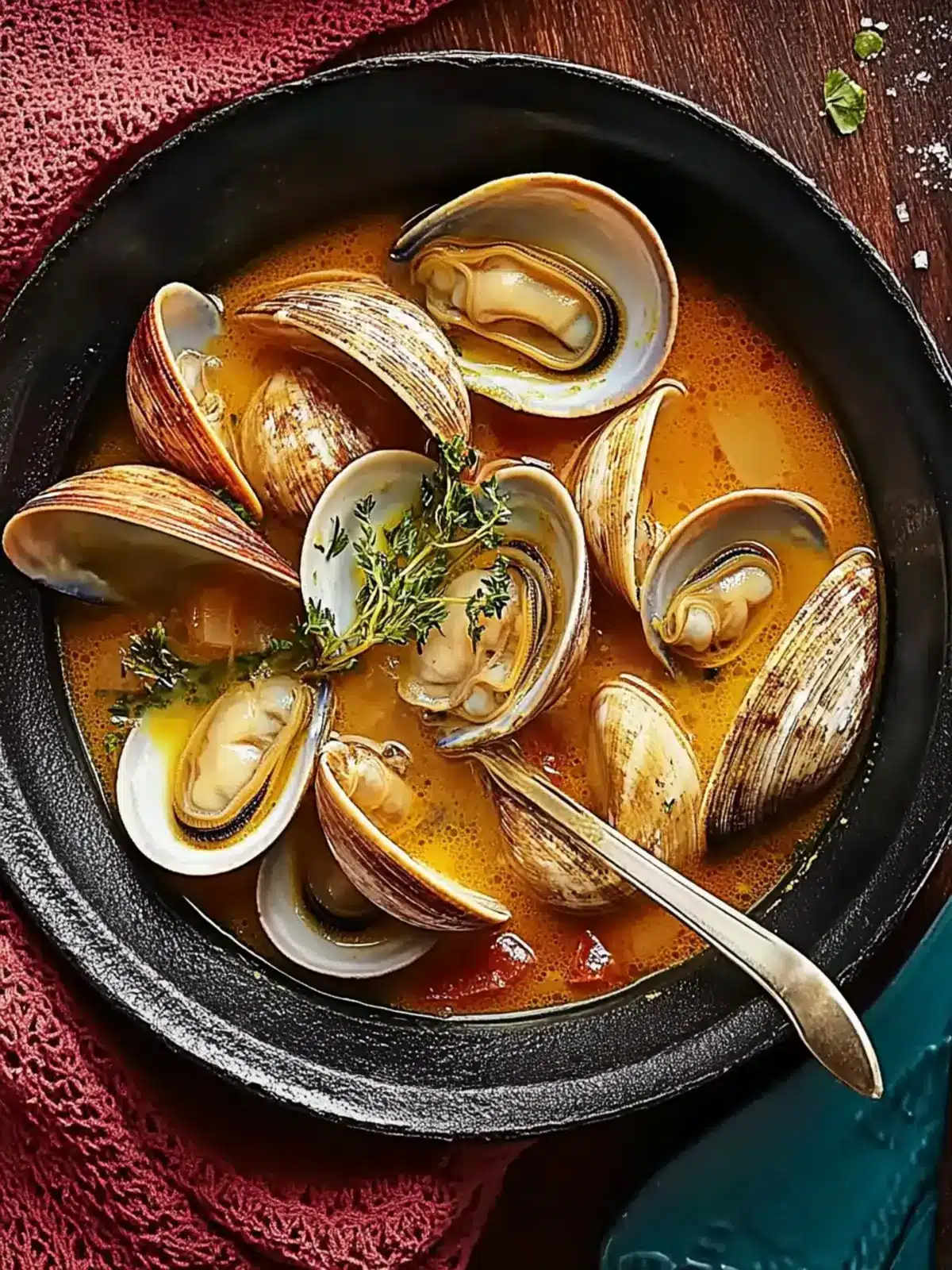 Savor Brothy Clams With Potlikker for a Flavorful Feast 4 Brothy Clams With Potlikker