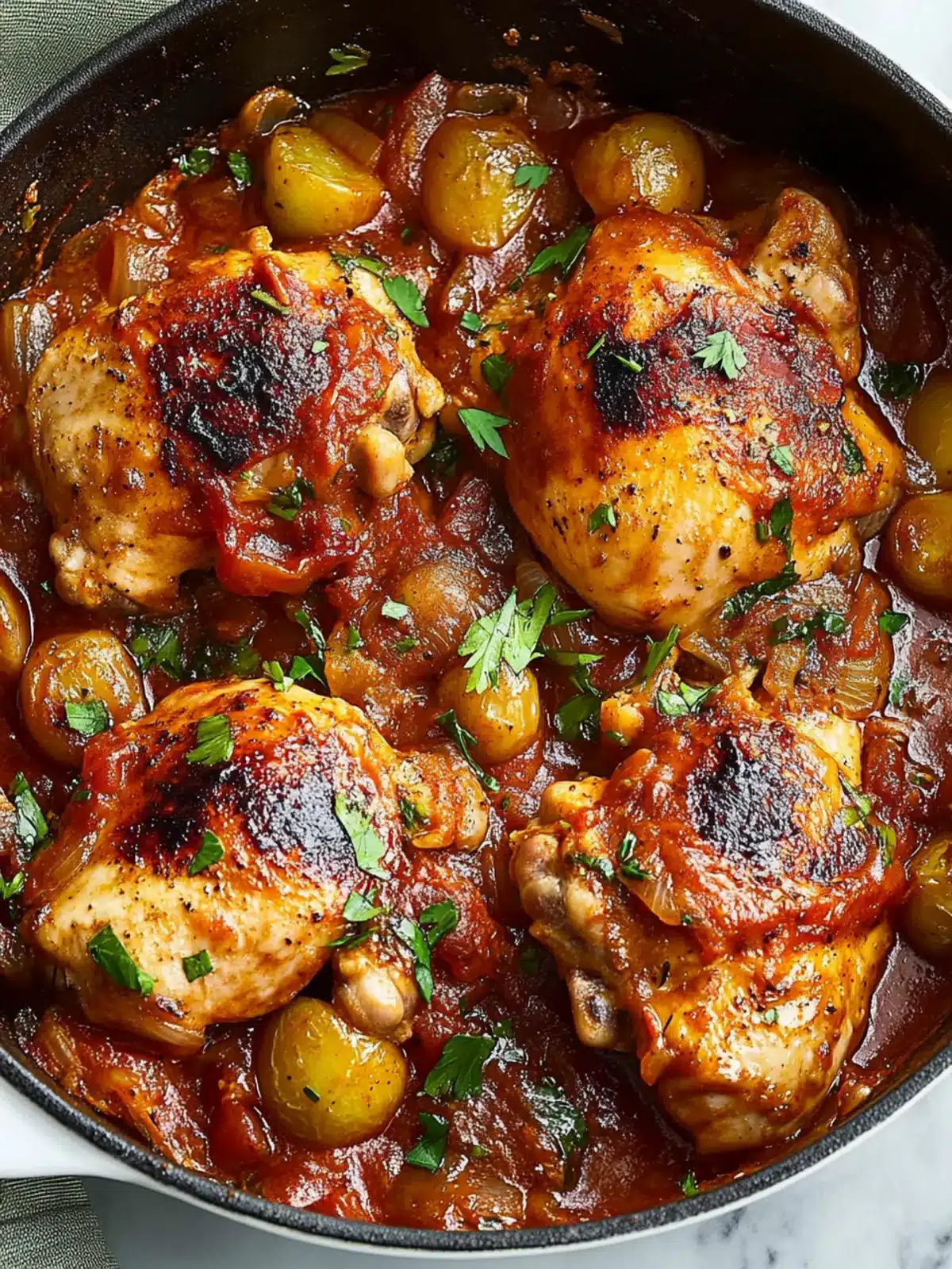 Savor the Flavor: Easy Chicken Marengo Recipe to Impress! 5 Chicken Marengo