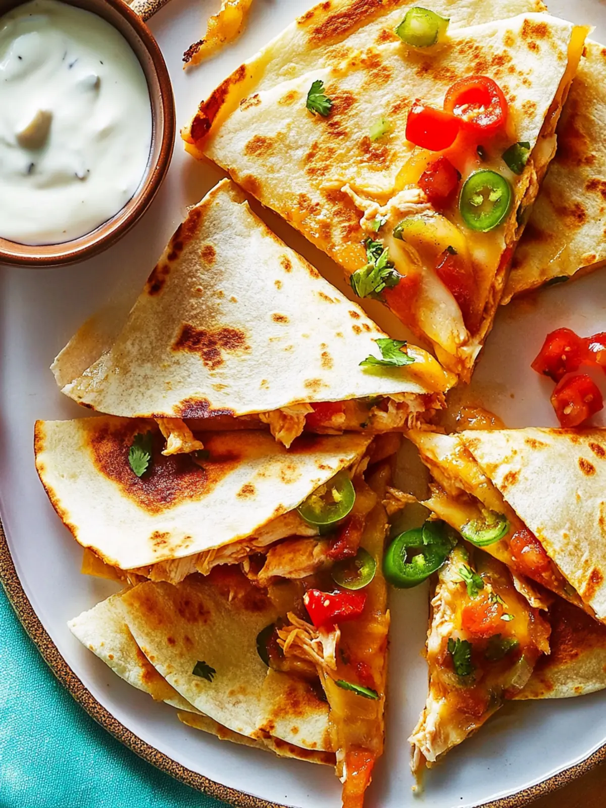 Delicious Chicken Quesadillas You Can Customize Tonight 2 Chicken Quesadillas