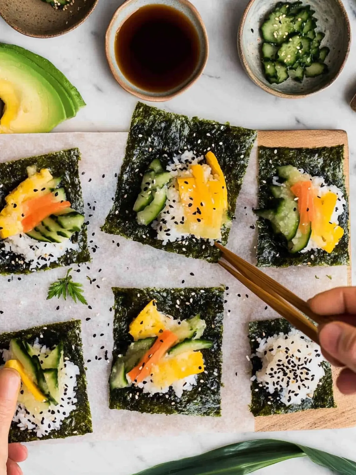 Delicious Nori Wraps: Quick, Healthy Lunch You’ll Love 4 Nori Wraps