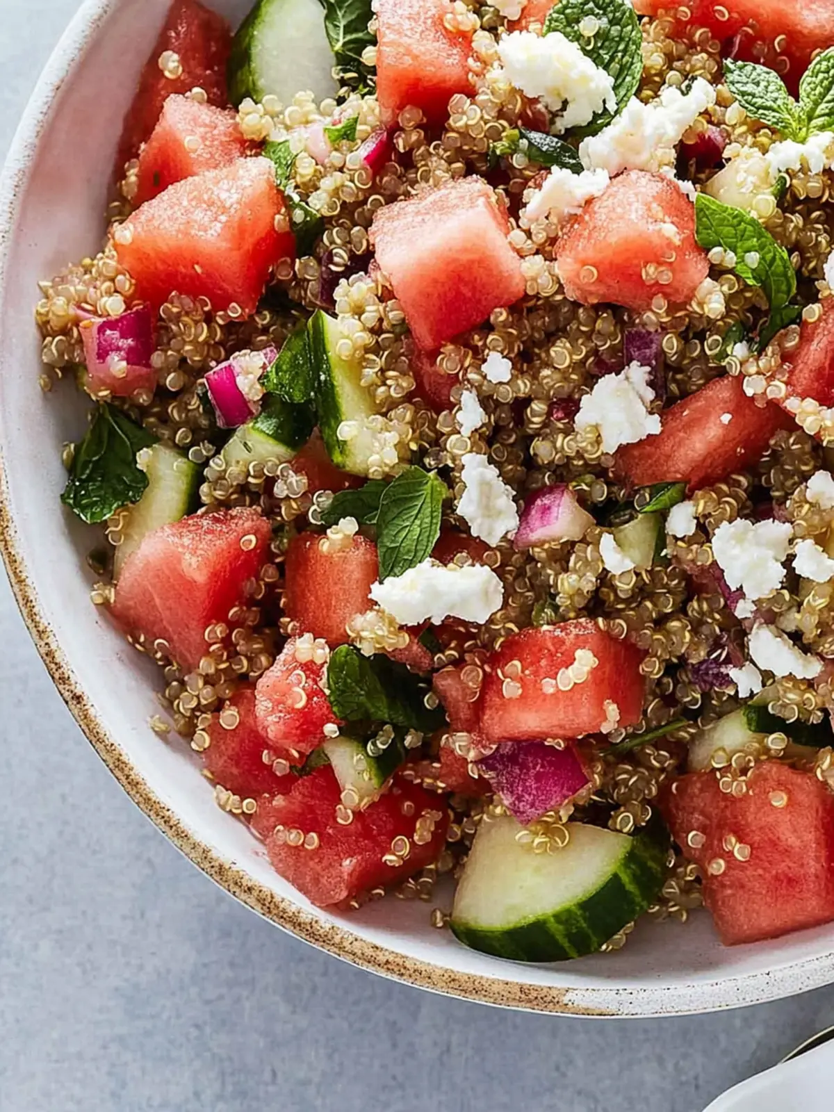 Delight in Fresh Watermelon Quinoa Salad for Summer Bliss 5 Watermelon Quinoa Salad