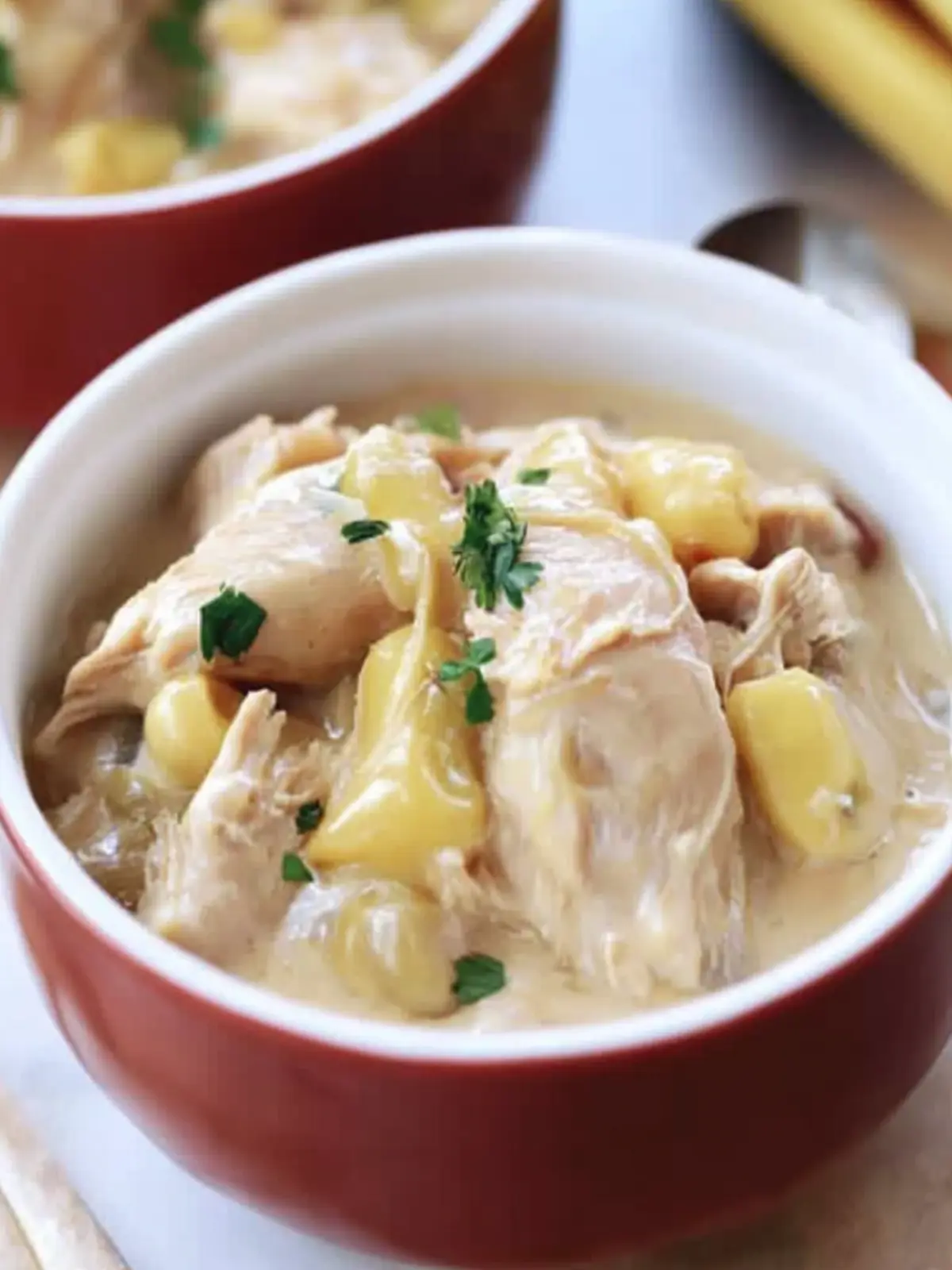 Creamy Slow Cooker Pepperoncini Chicken Recipe You’ll Love 5 Creamy Slow Cooker Pepperoncini Chicken (Video)