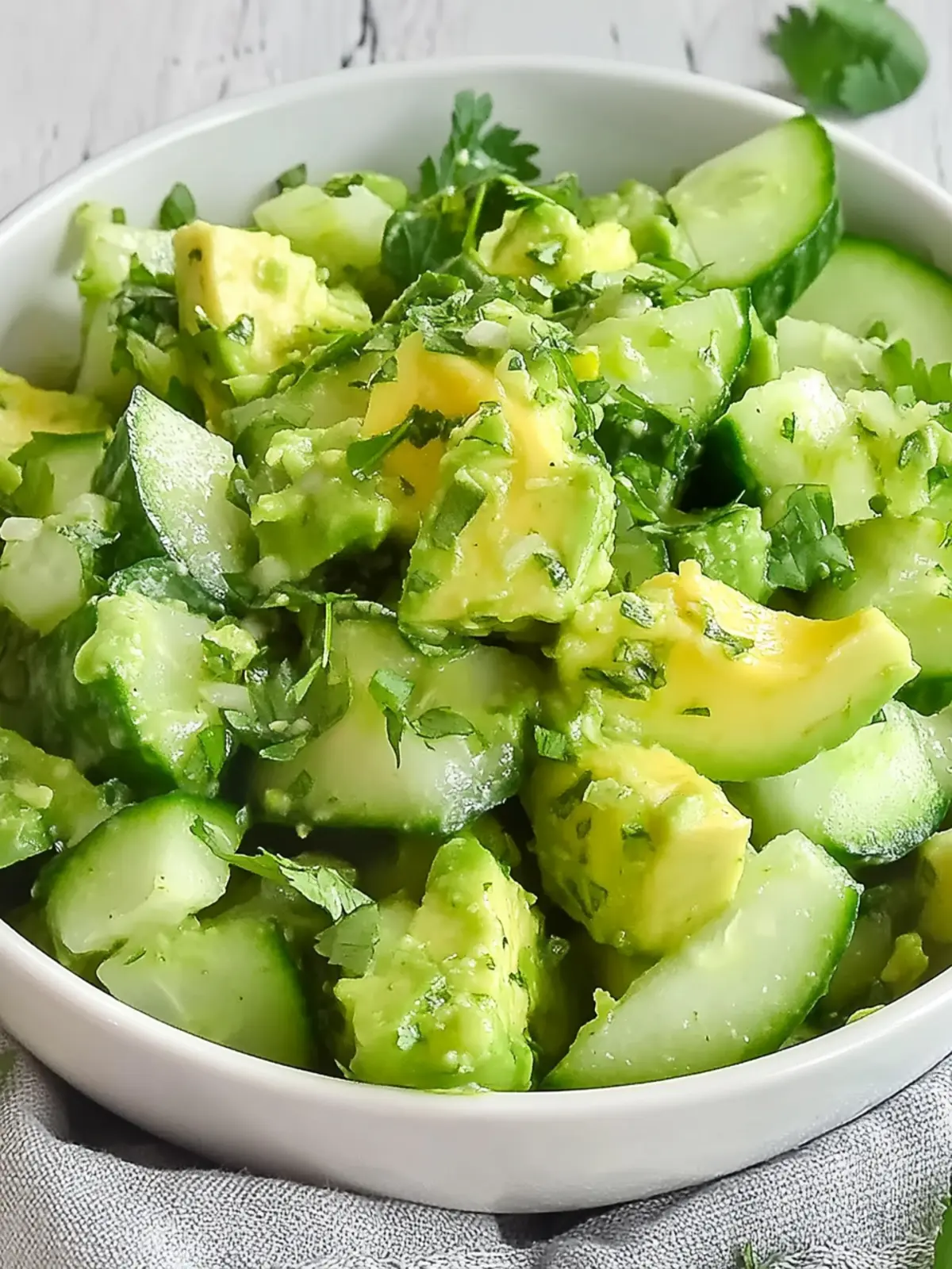 Refreshing Cucumber and Avocado Salad to Beat Boring Meals 5 Cucumber and Avocado Salad