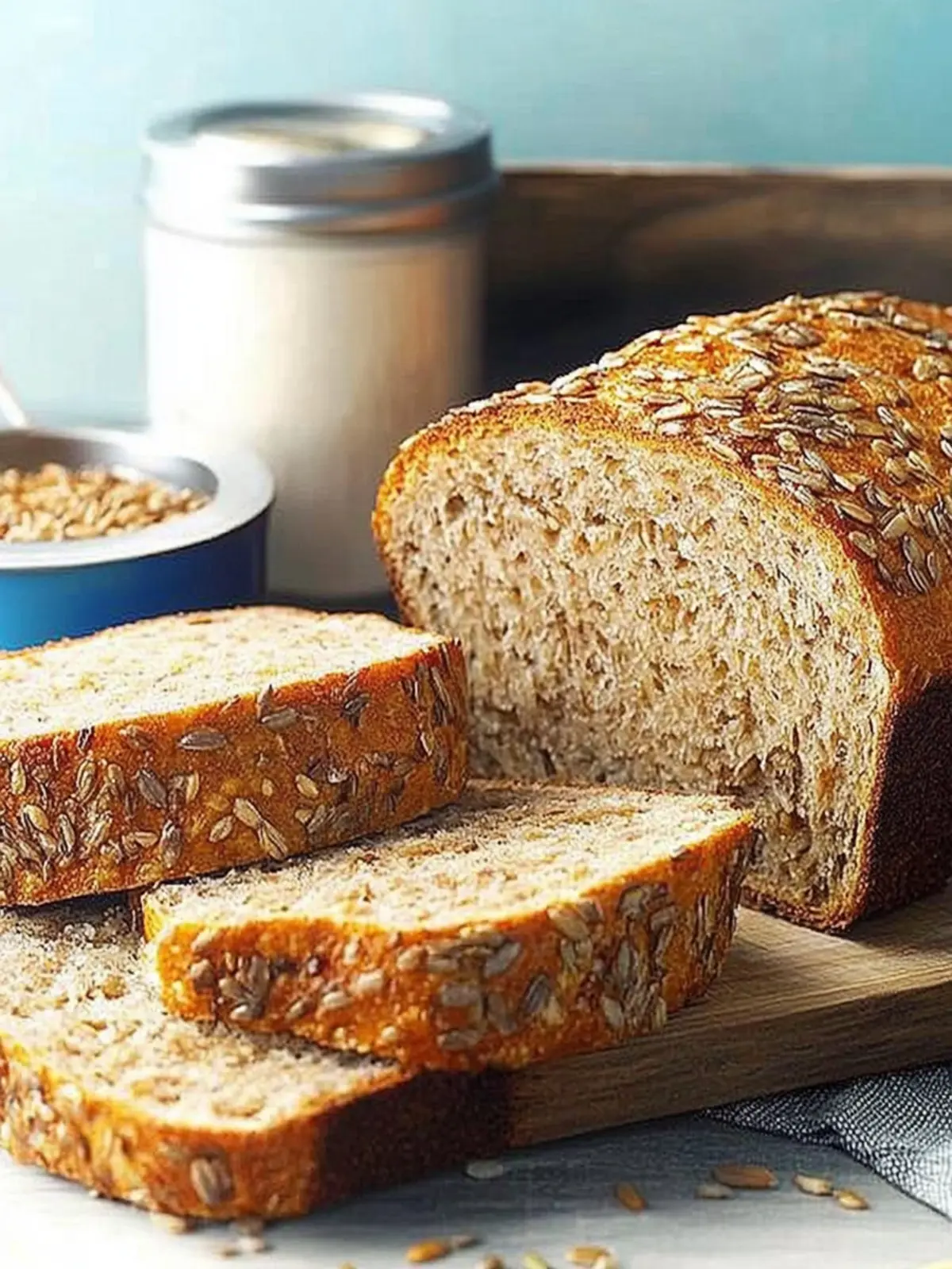 Wild Rice Bread with Sunflower Seeds: A Nutty Delight! 5 Wild Rice Bread with Sunflower Seeds