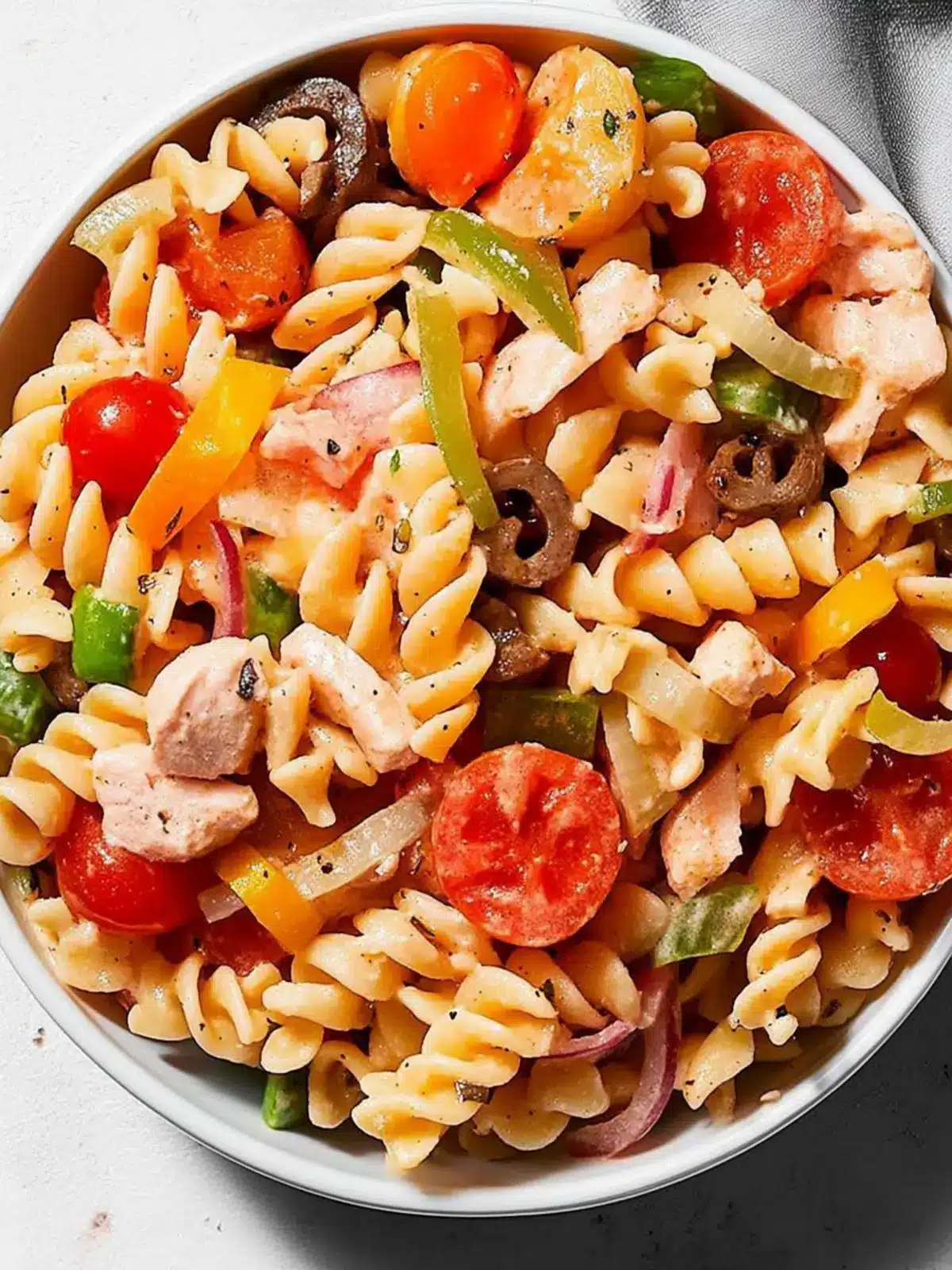 Irresistible Antipasto Pasta Salad Your New Go-To Dish 5 Antipasto Pasta Salad