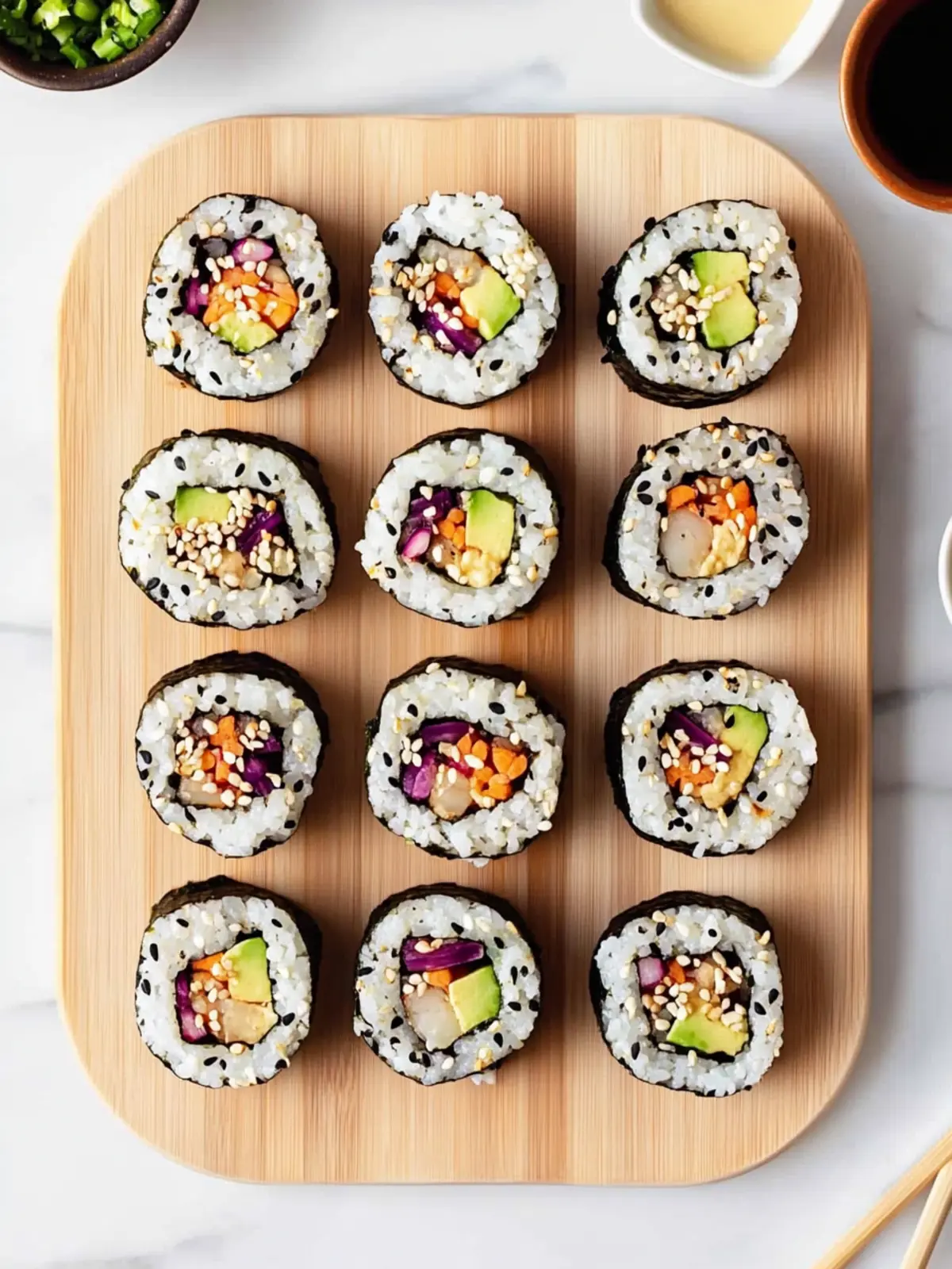 Make Maki Sushi Recipe Fun with Brown Rice & Fresh Veggies 4 Maki Sushi Recipe