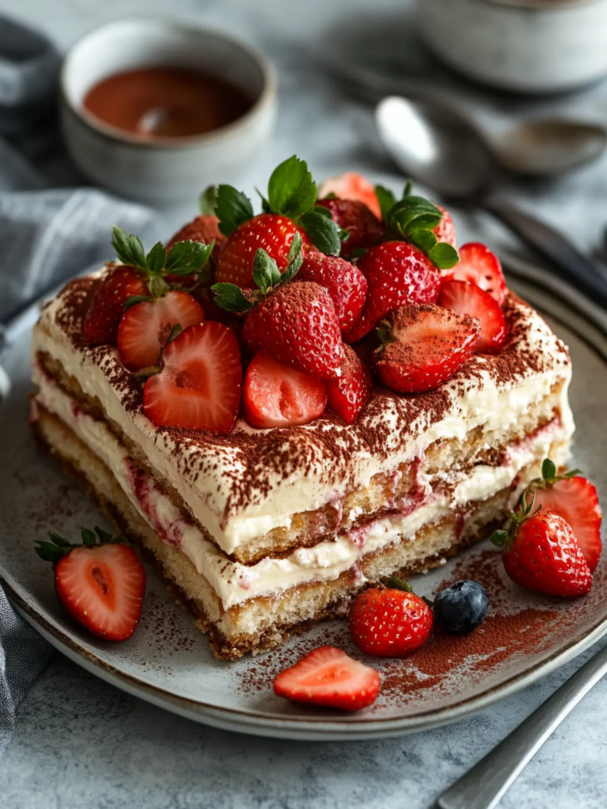 Delicious Strawberry Tiramisu That’s a No-Bake Showstopper 5 Strawberry Tiramisu