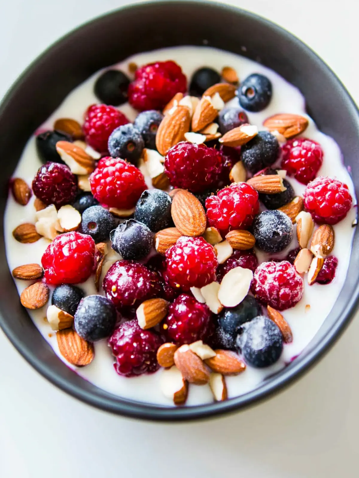Yogurt with Berries and Nuts: A Quick & Healthy Breakfast Delight 2 Yogurt with Berries and Nuts
