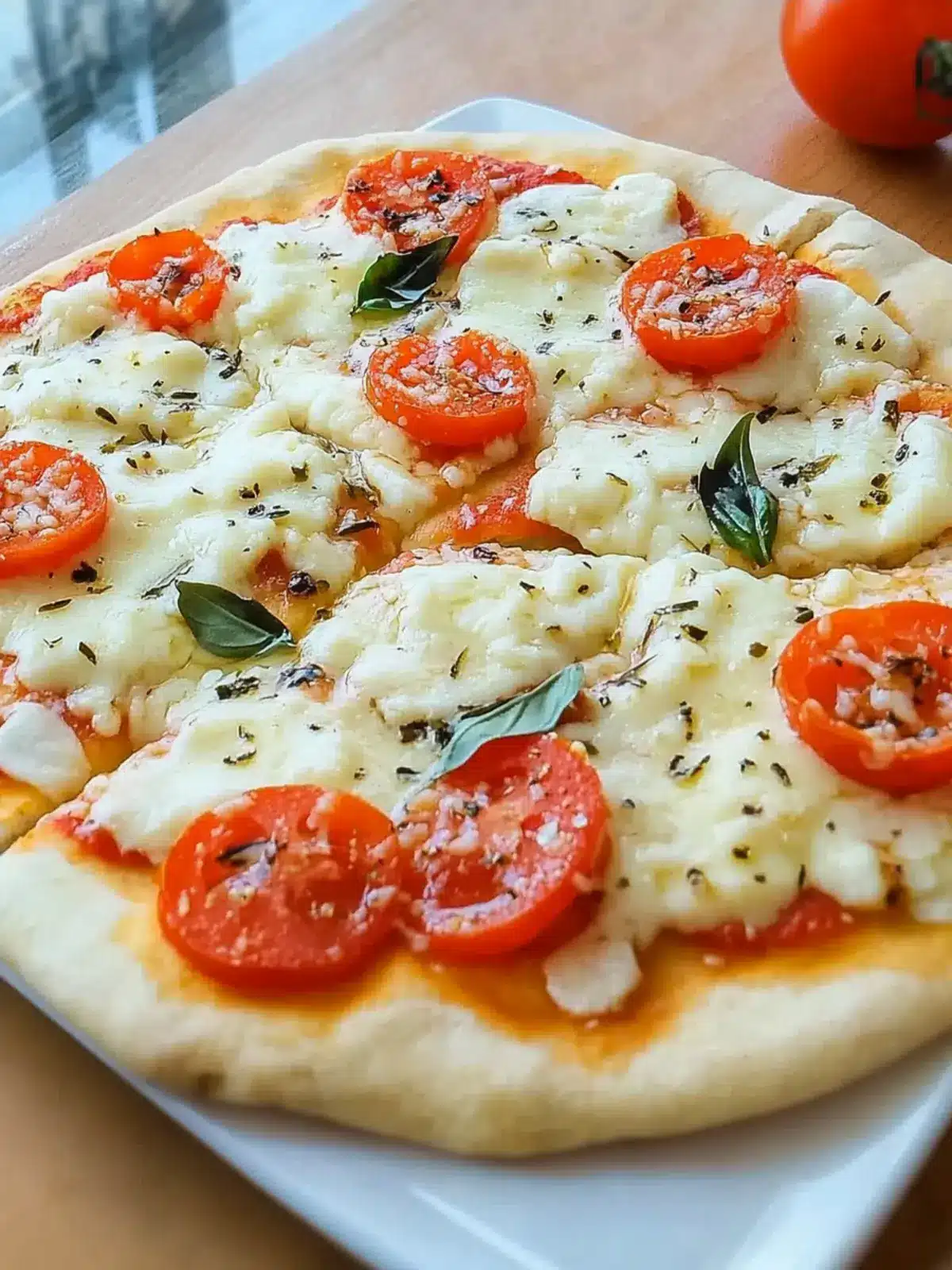 Delicious Four Cheese Margherita Pizza Made Easy at Home 3 Four Cheese Margherita Pizza