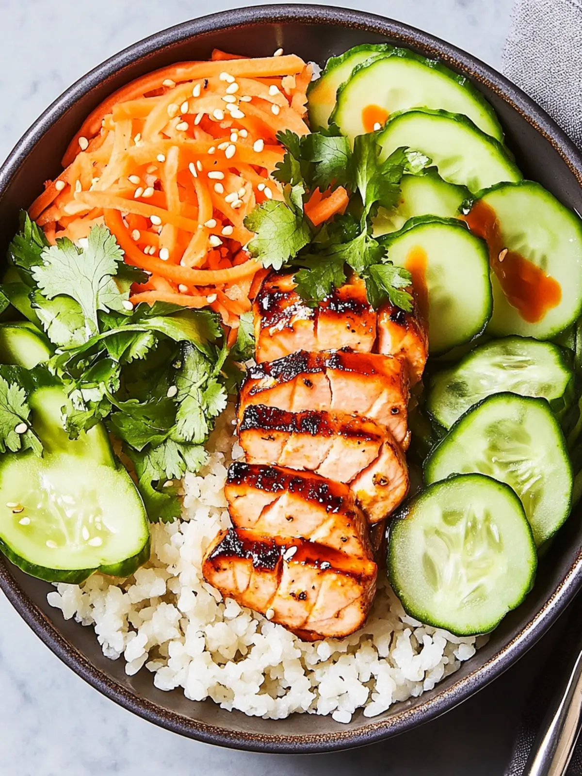 Spicy Salmon Bowls: A Flavor-Packed Healthy Delight 4 Spicy Salmon Bowls
